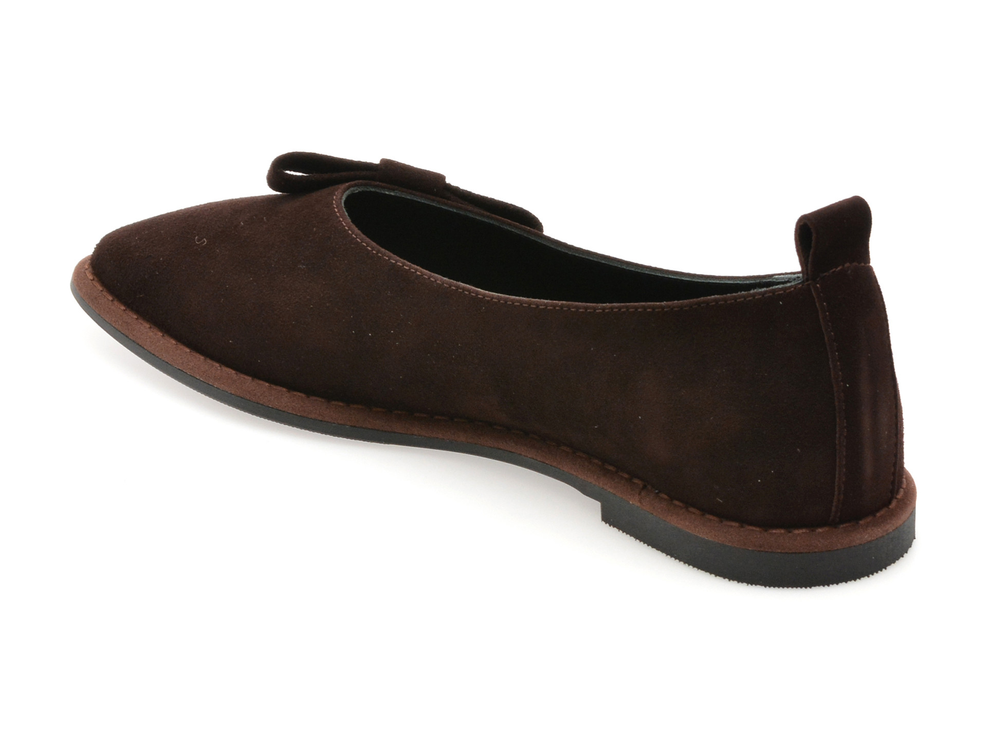 Balerini EPICA maro, 574335, din piele intoarsa