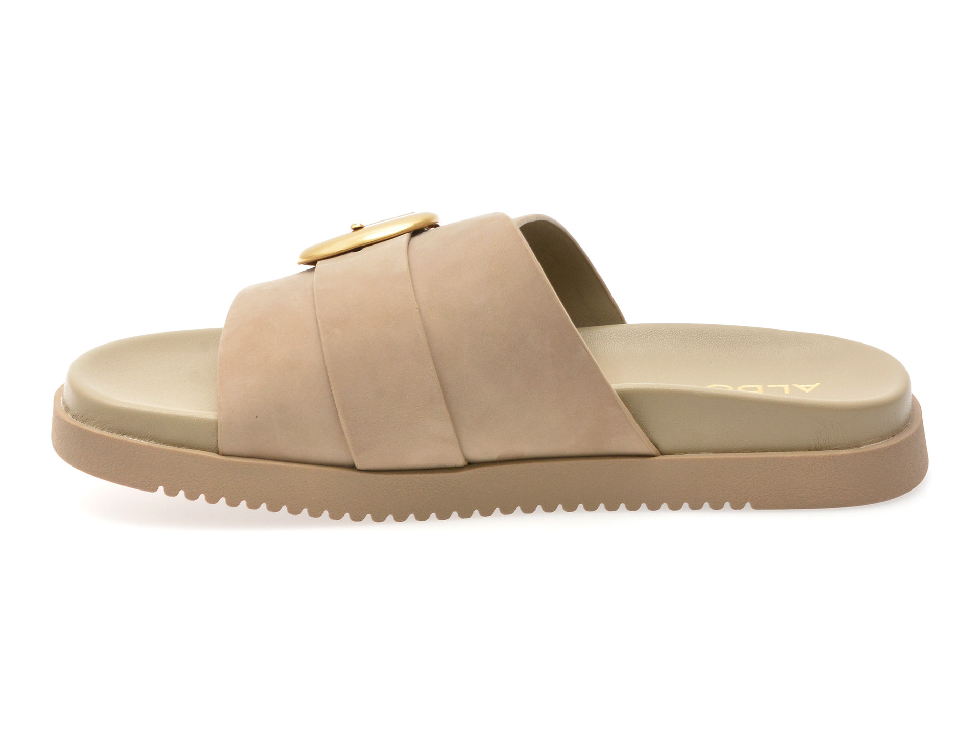 Papuci ALDO bej, ALENANA 340, din nabuc