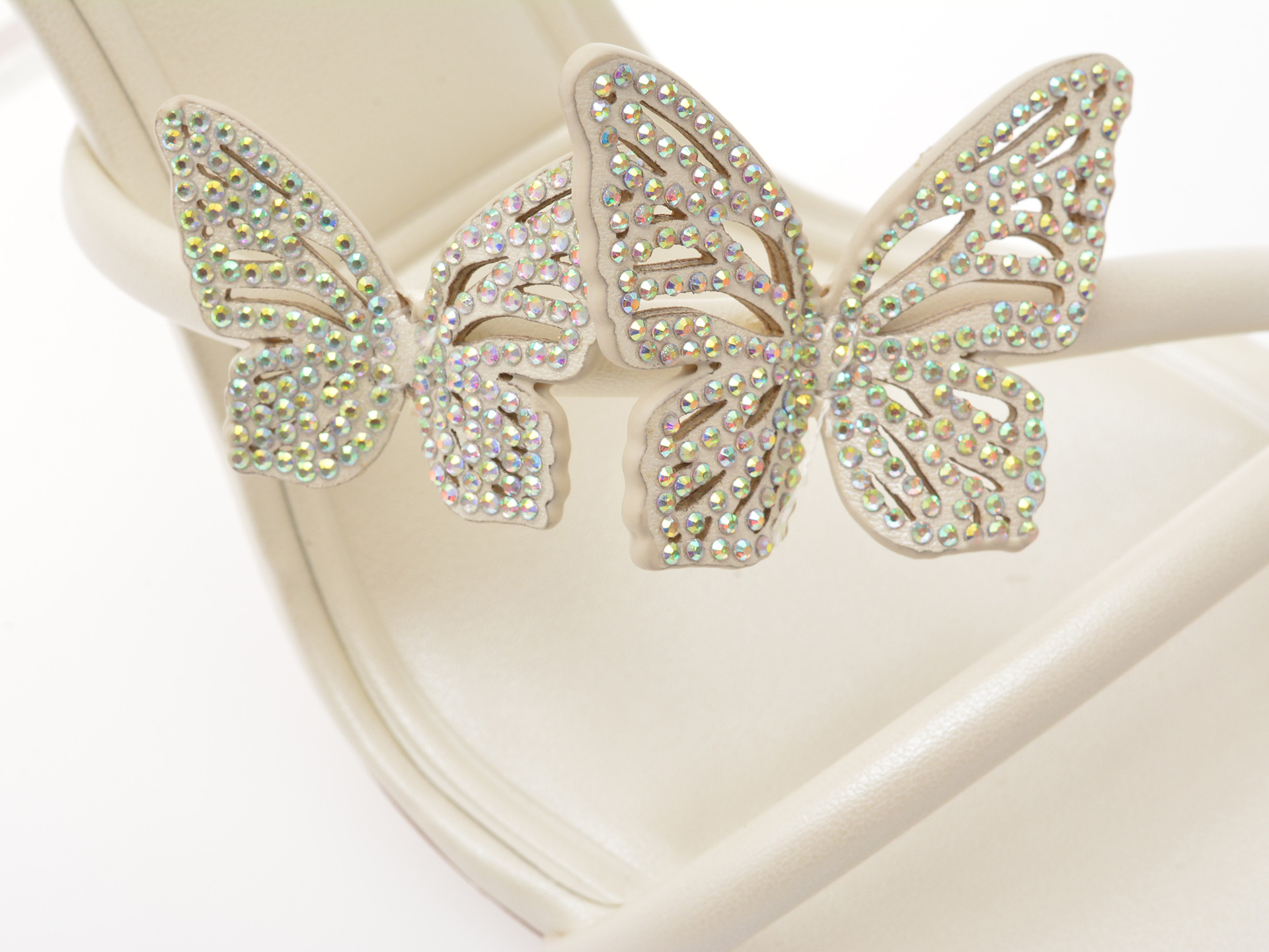 Sandale elegante ALDO albe, LAYLIA 121, din piele ecologica