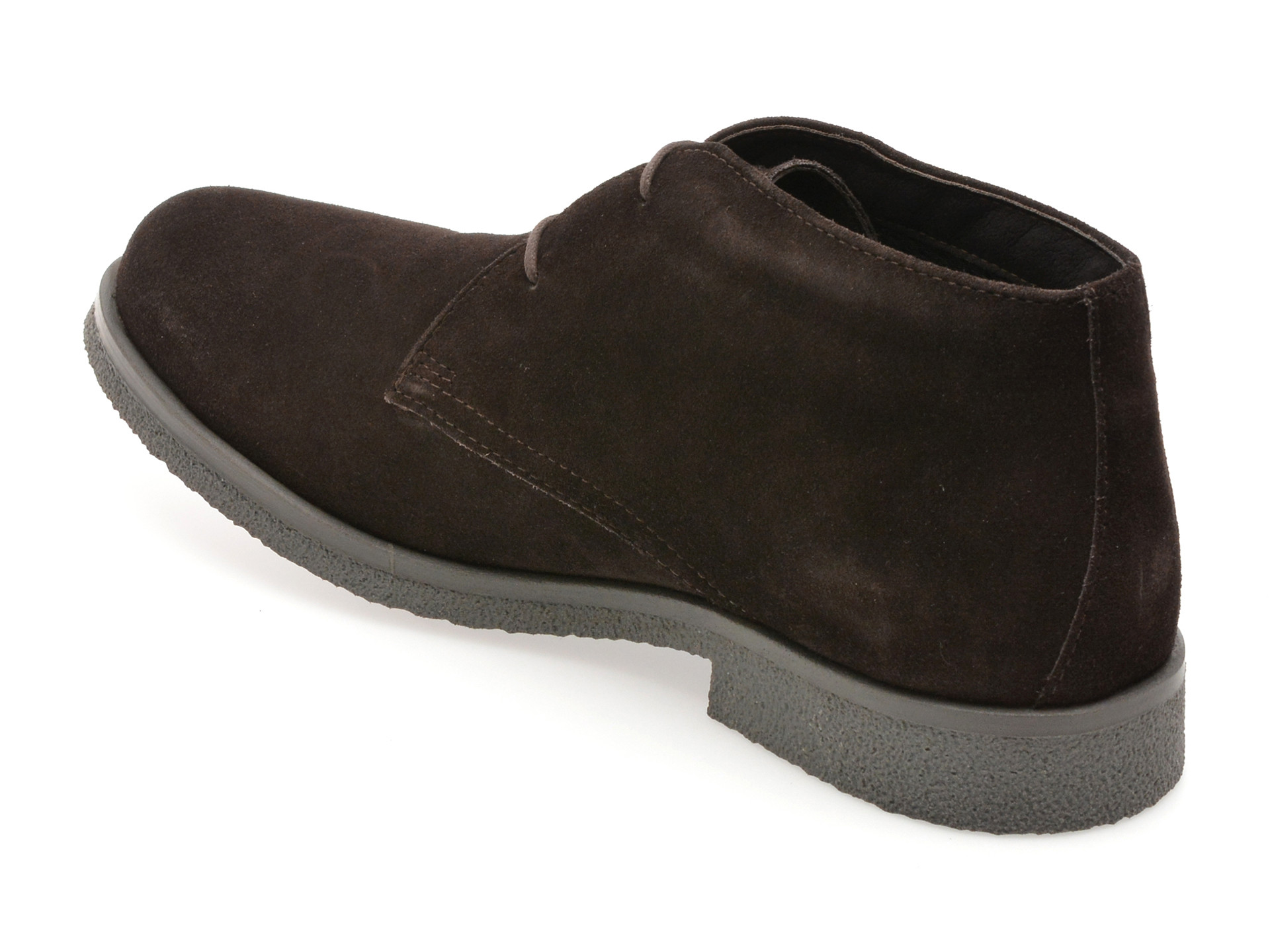 Ghete GEOX maro, U0458A, din piele intoarsa