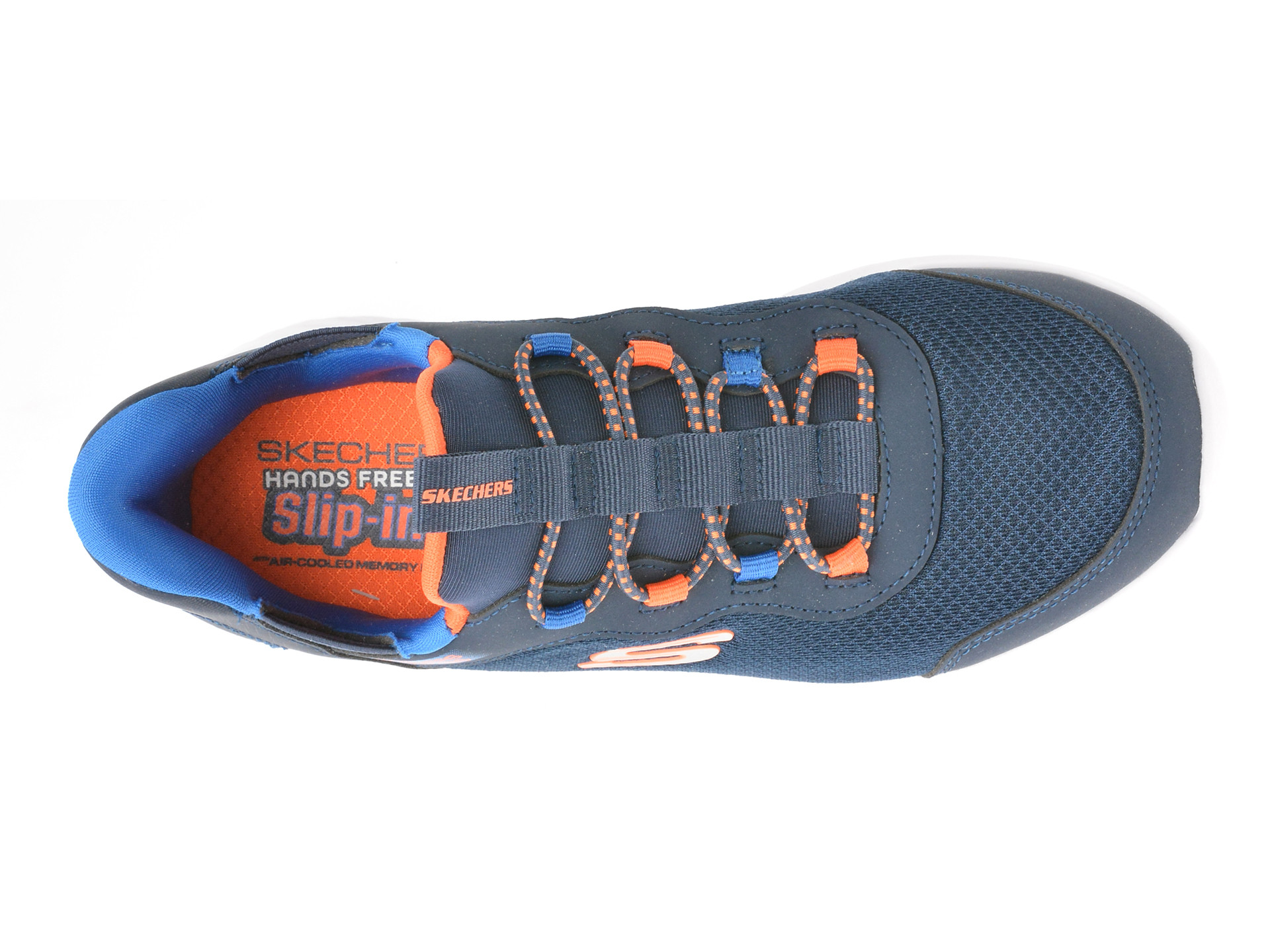 Pantofi sport SKECHERS bleumarin, BOUNDER, din material textil