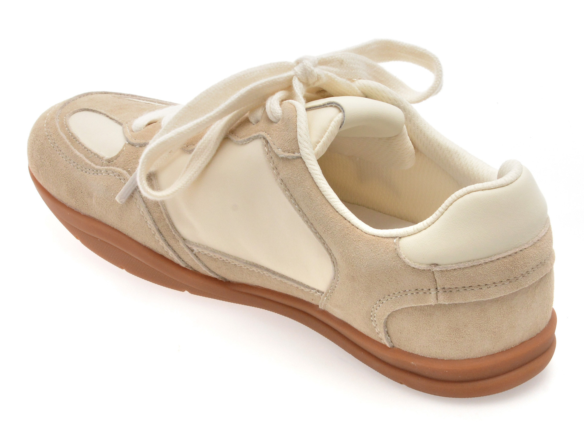 Pantofi sport EPICA bej, 25170, din material textil