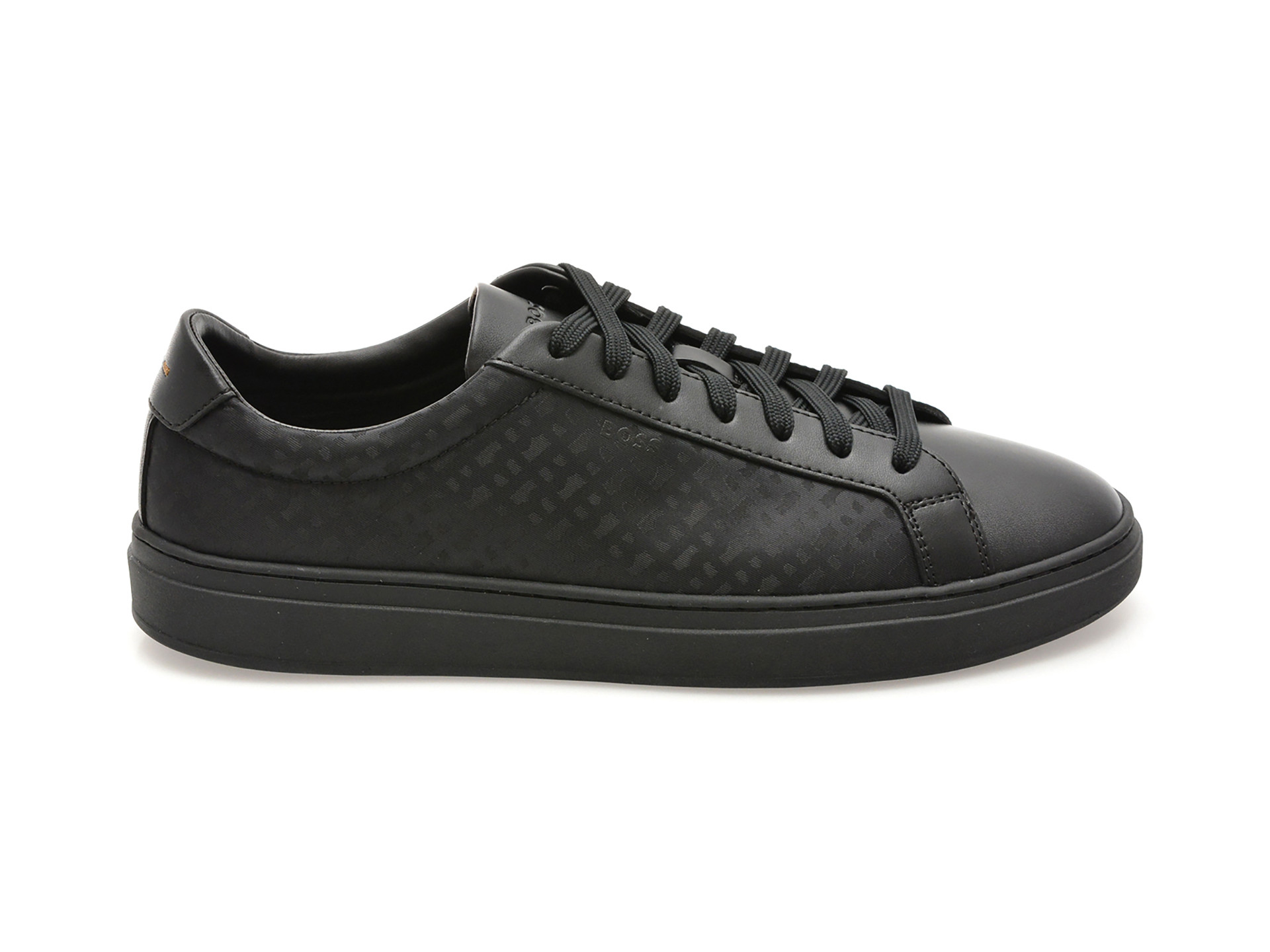 Pantofi sport BOSS negri, 8699, din material textil