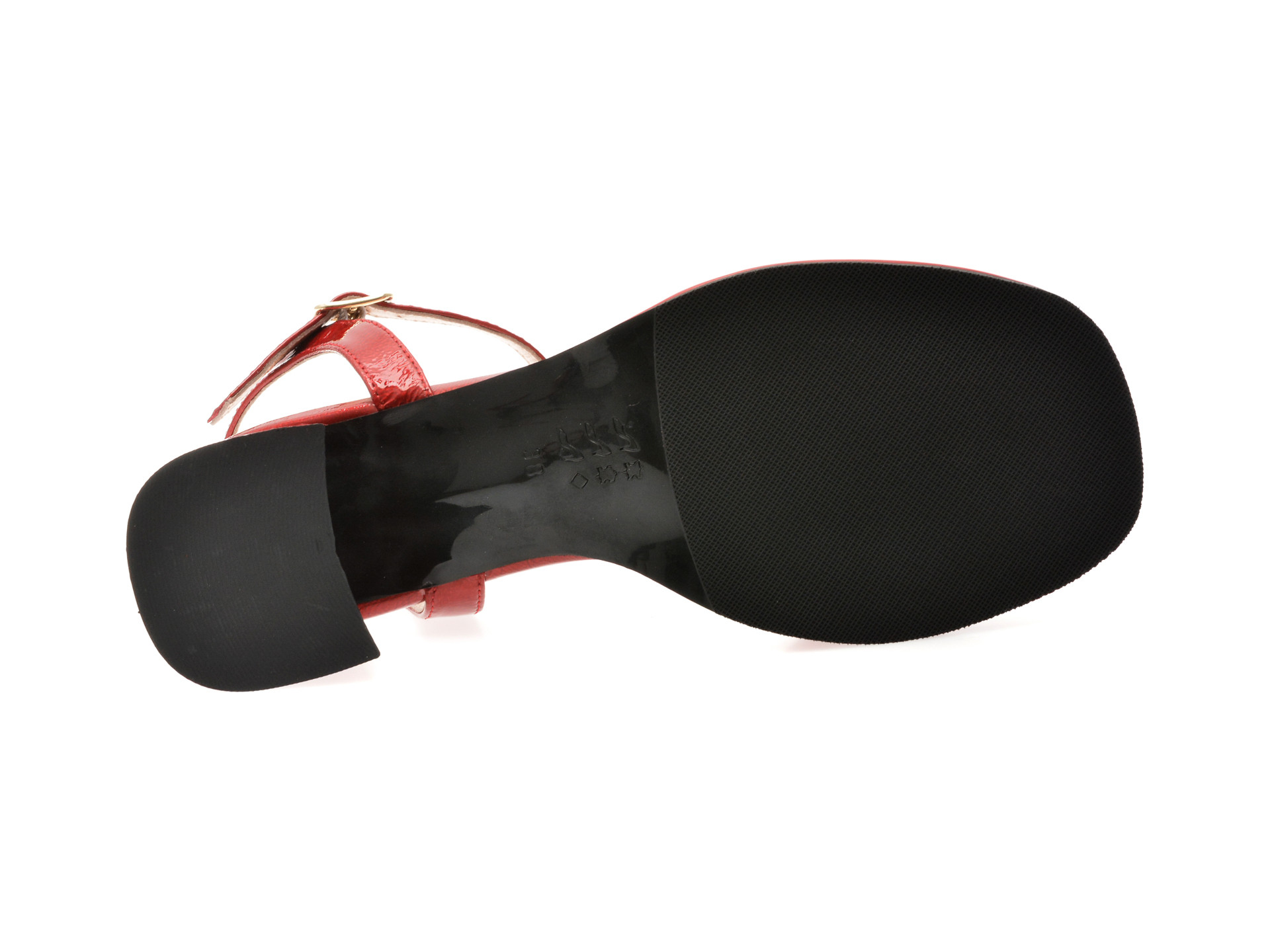 Sandale epica rosii 6020255 din piele naturala lacuita