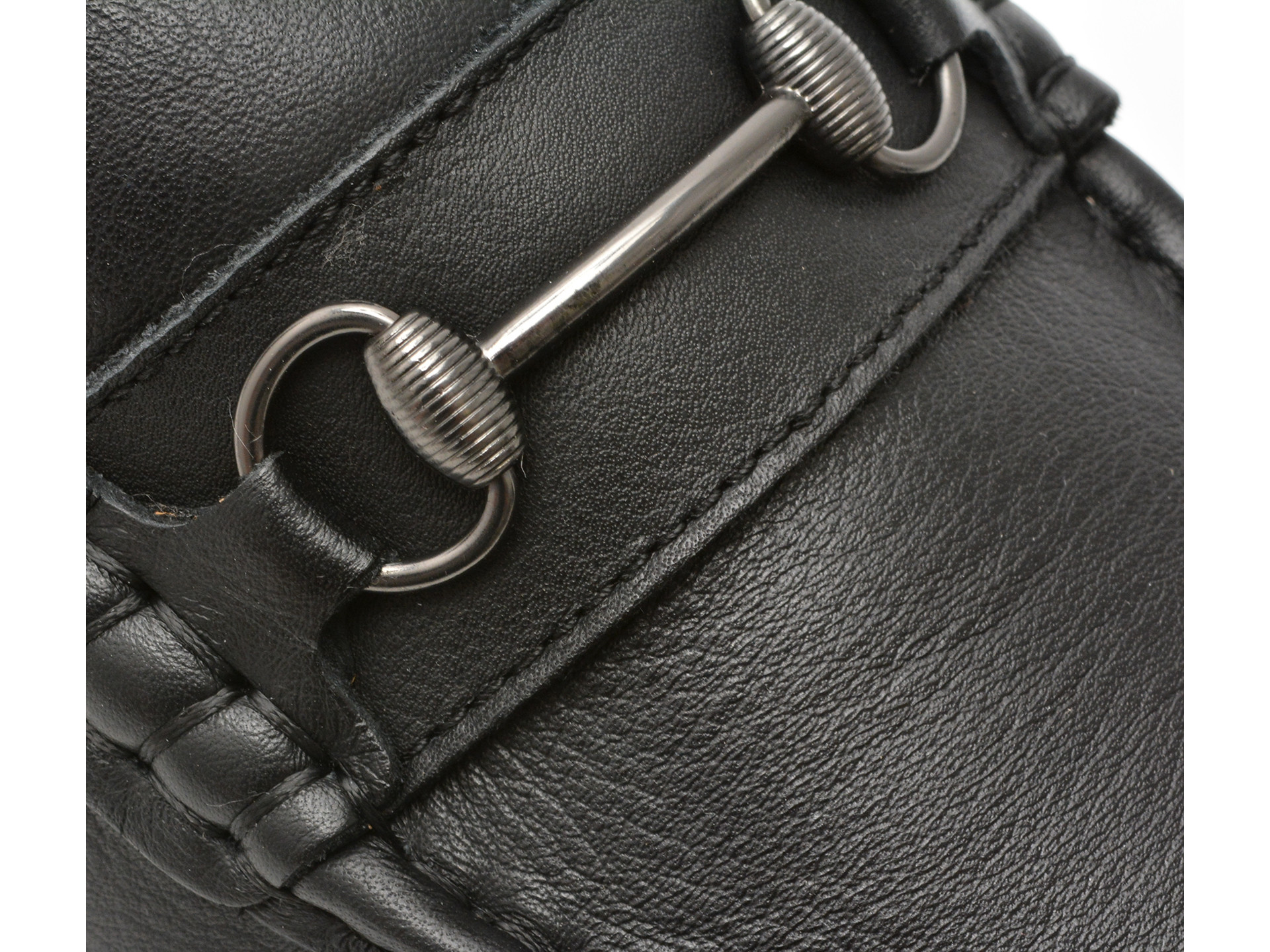 Mocasini ALDO negri, WILDWOODD 001, din piele naturala