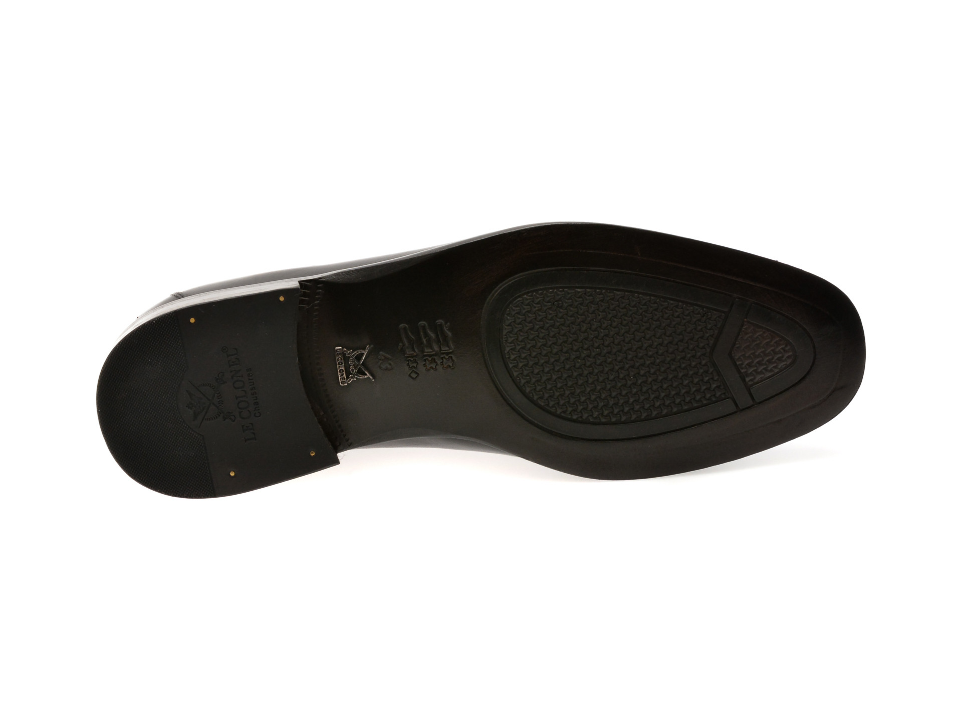 Pantofi eleganti LE COLONEL negri, 70329, din piele naturala