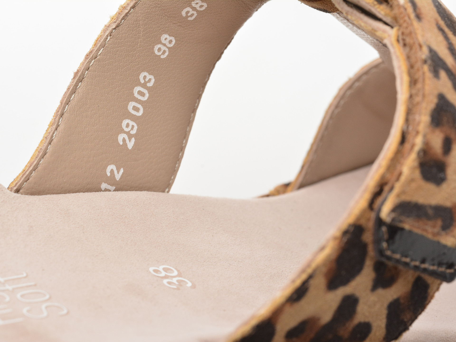 Papuci ARA maro, 29003, din piele ecologica