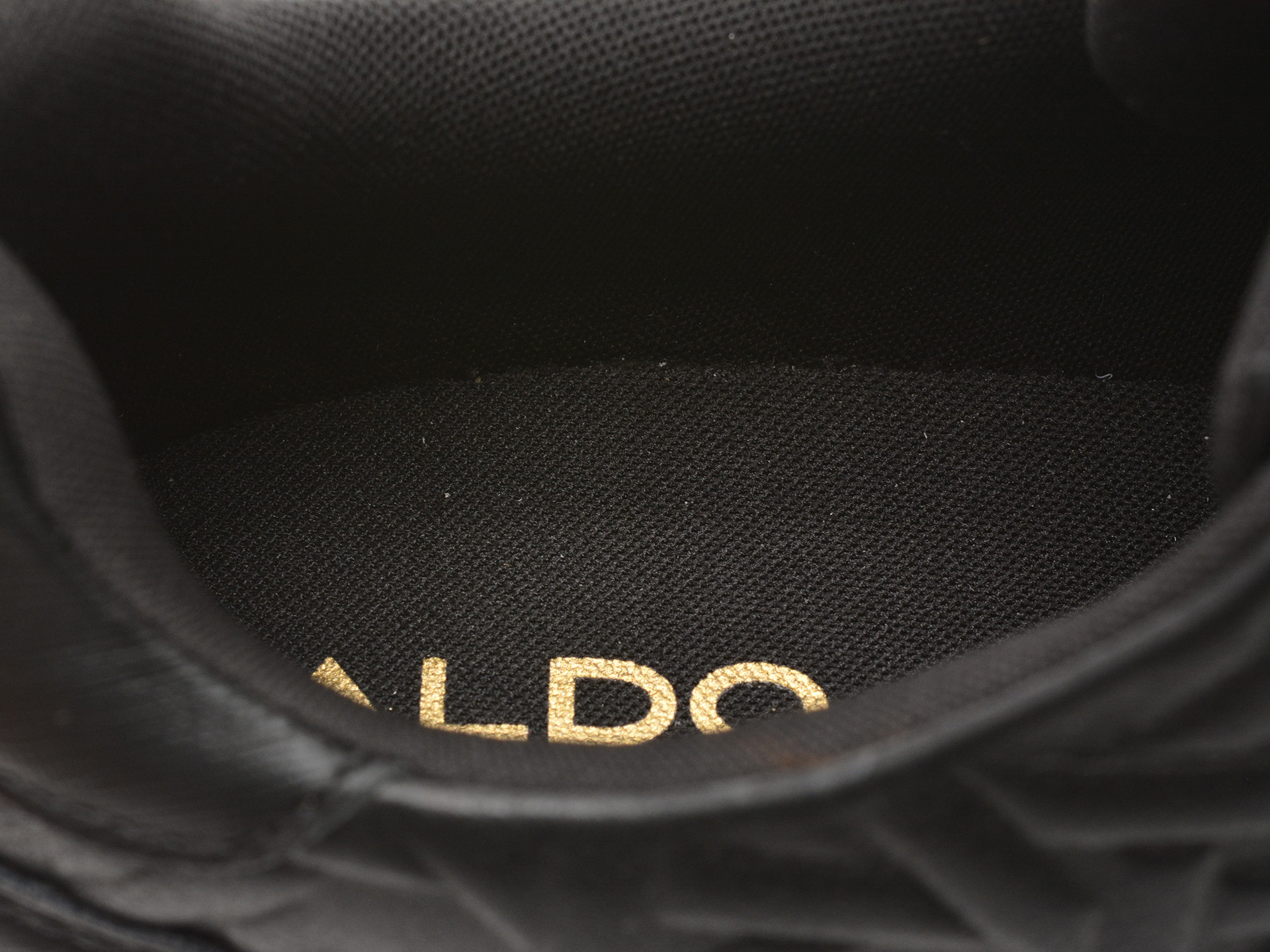 Pantofi sport ALDO negri, CLUBLUX 007, din piele ecologica