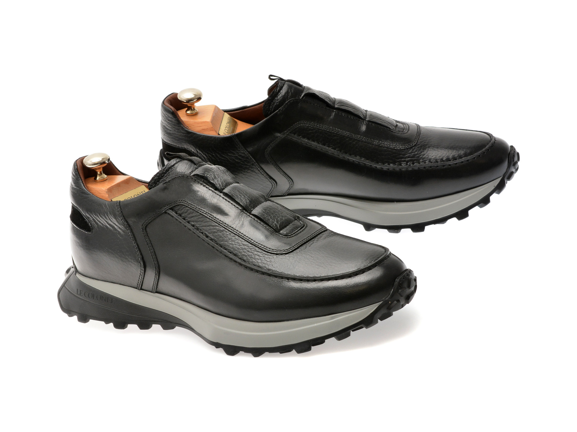 Pantofi sport LE COLONEL negri, 66742, din piele naturala