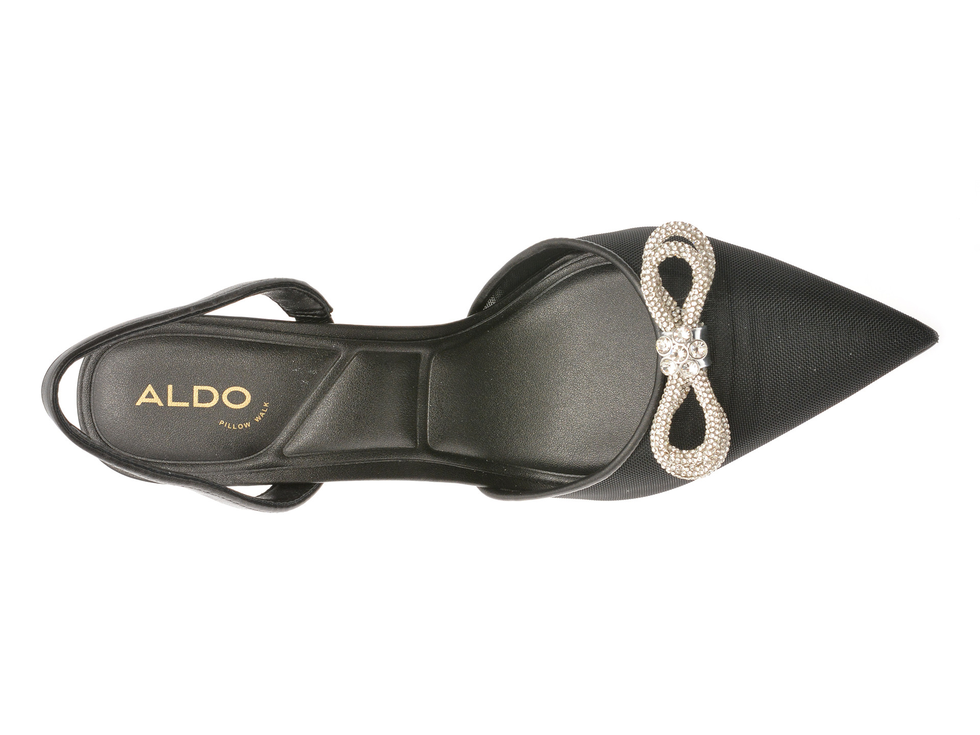 Pantofi eleganti ALDO negri, ADDIE 001, din material textil