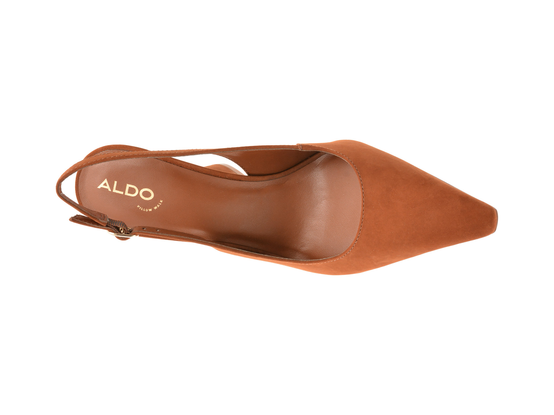 Pantofi eleganti ALDO maro, DAPHNEA210, din piele intoarsa