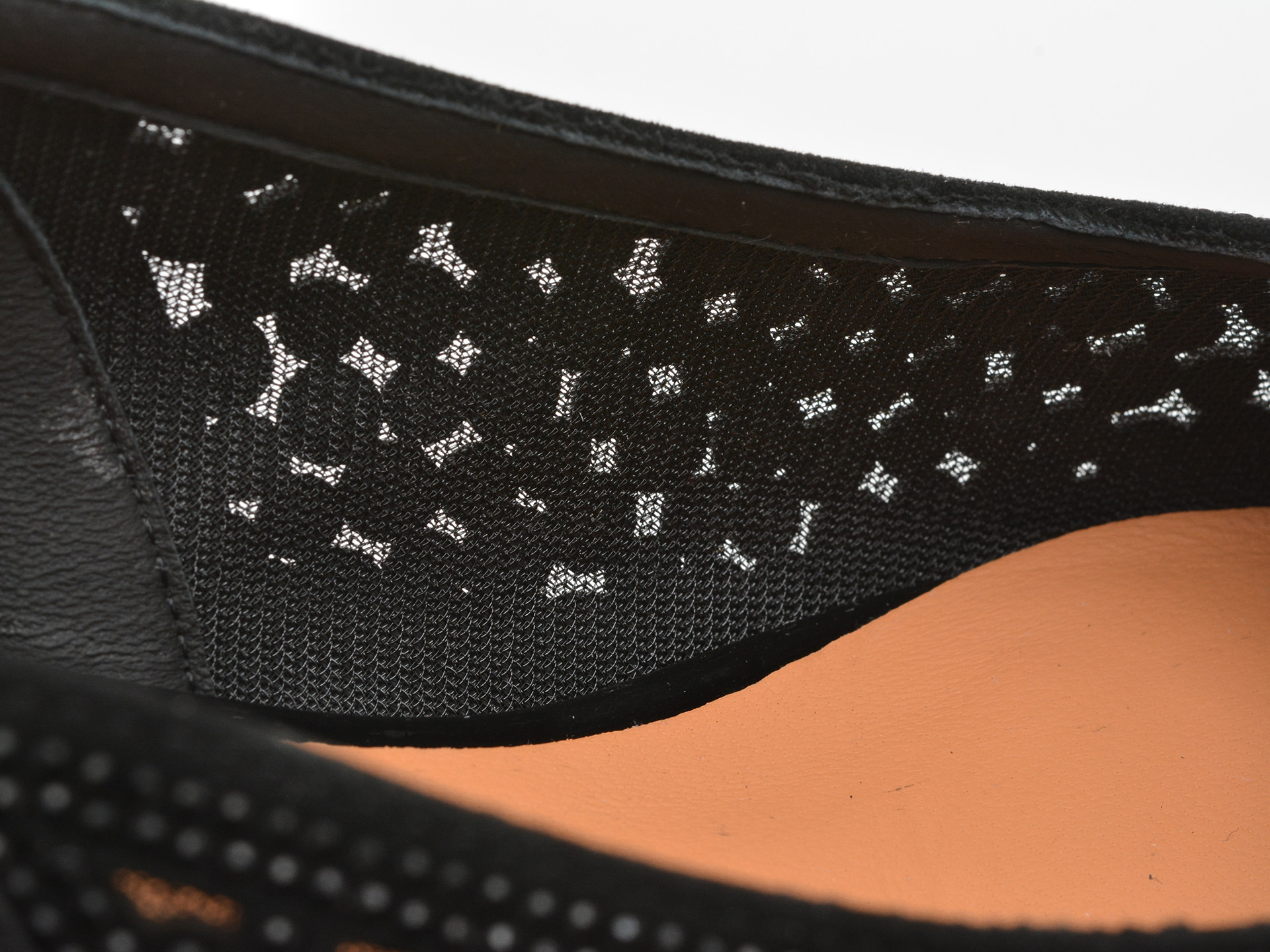 Pantofi EPICA negri, EB322, din piele intoarsa