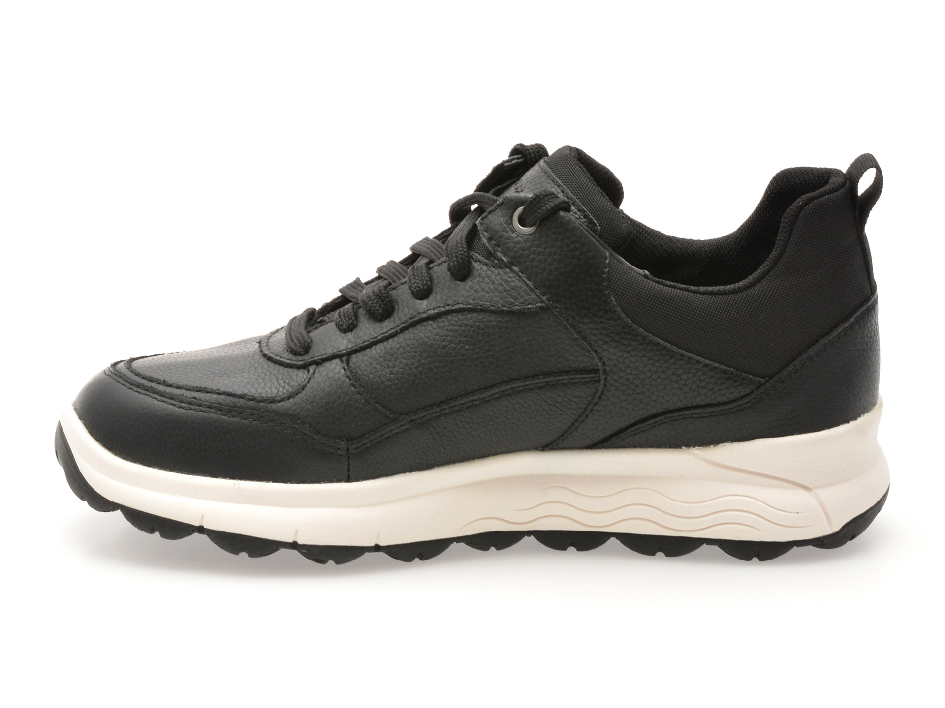 Pantofi sport GEOX negri, D3626D, din piele naturala
