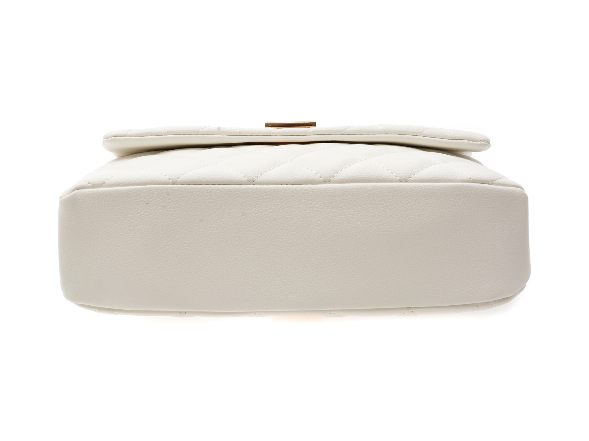 Geanta ALDO alba, CONTEDENNON 100, din piele ecologica