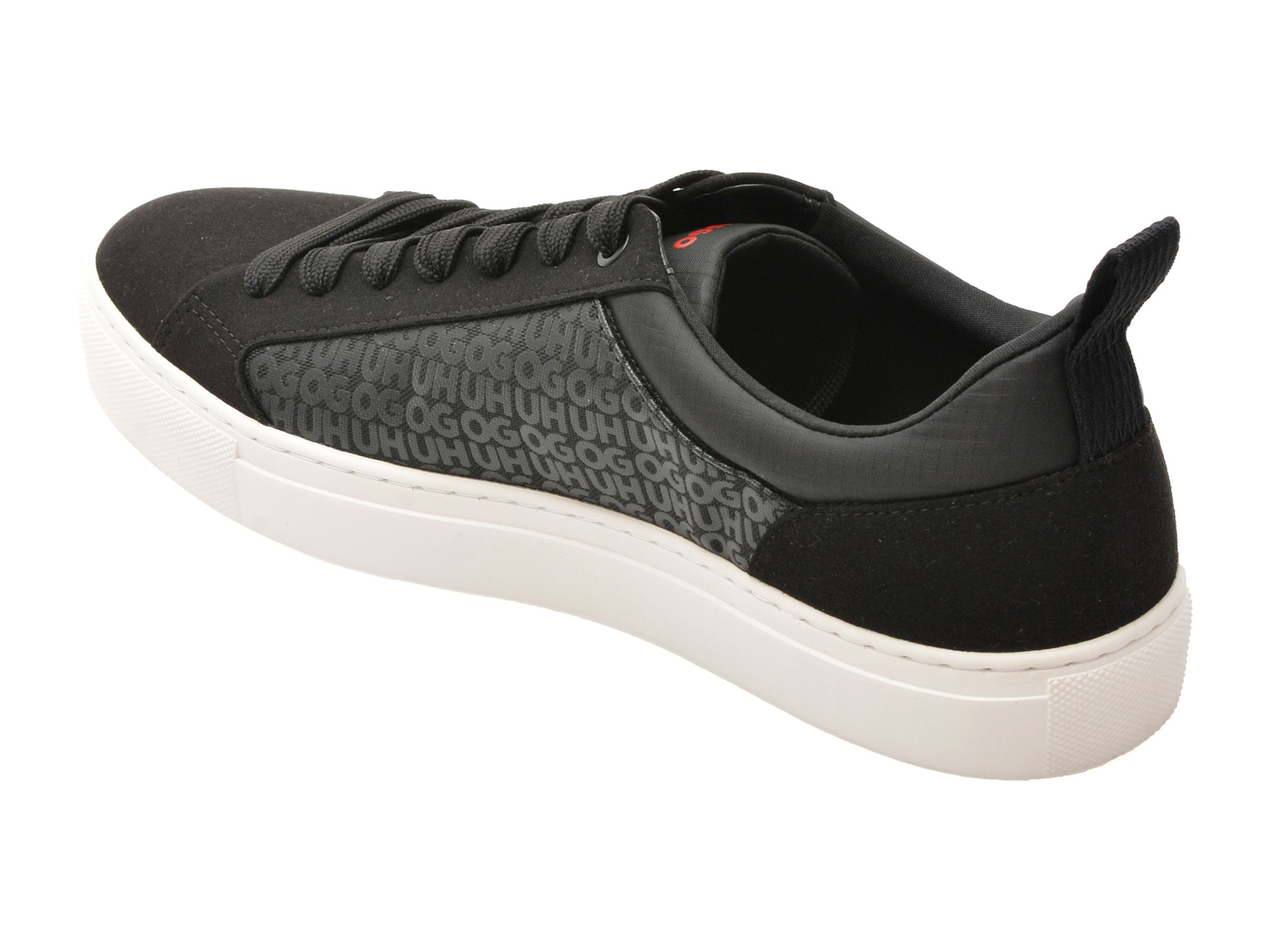Pantofi sport HUGO negri, 8516, din material textil