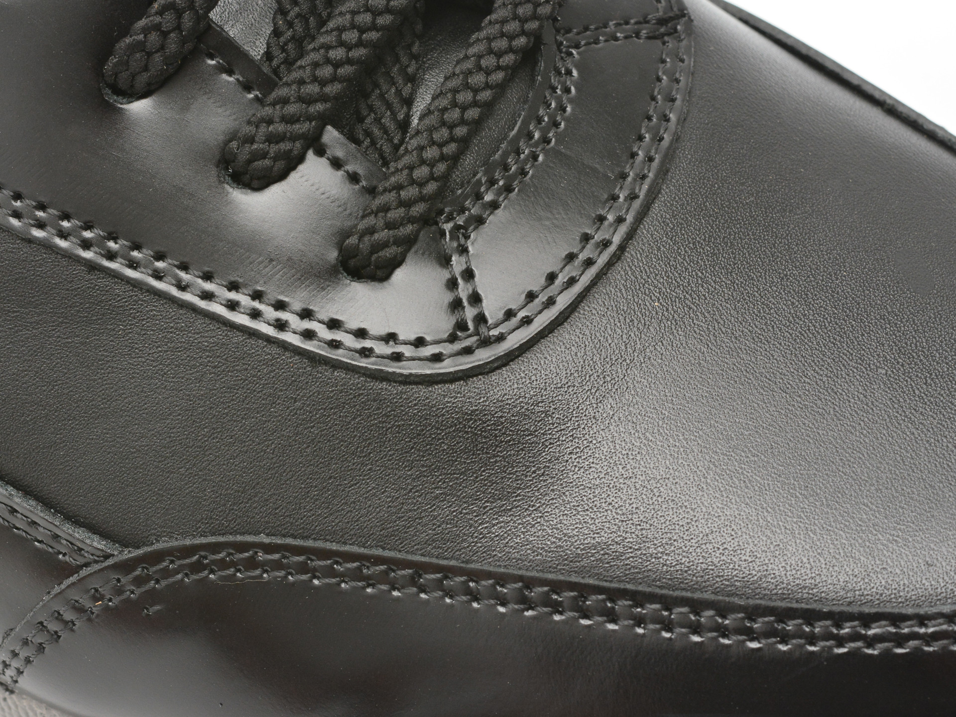 Pantofi sport OTTER negri, 231181, din piele naturala