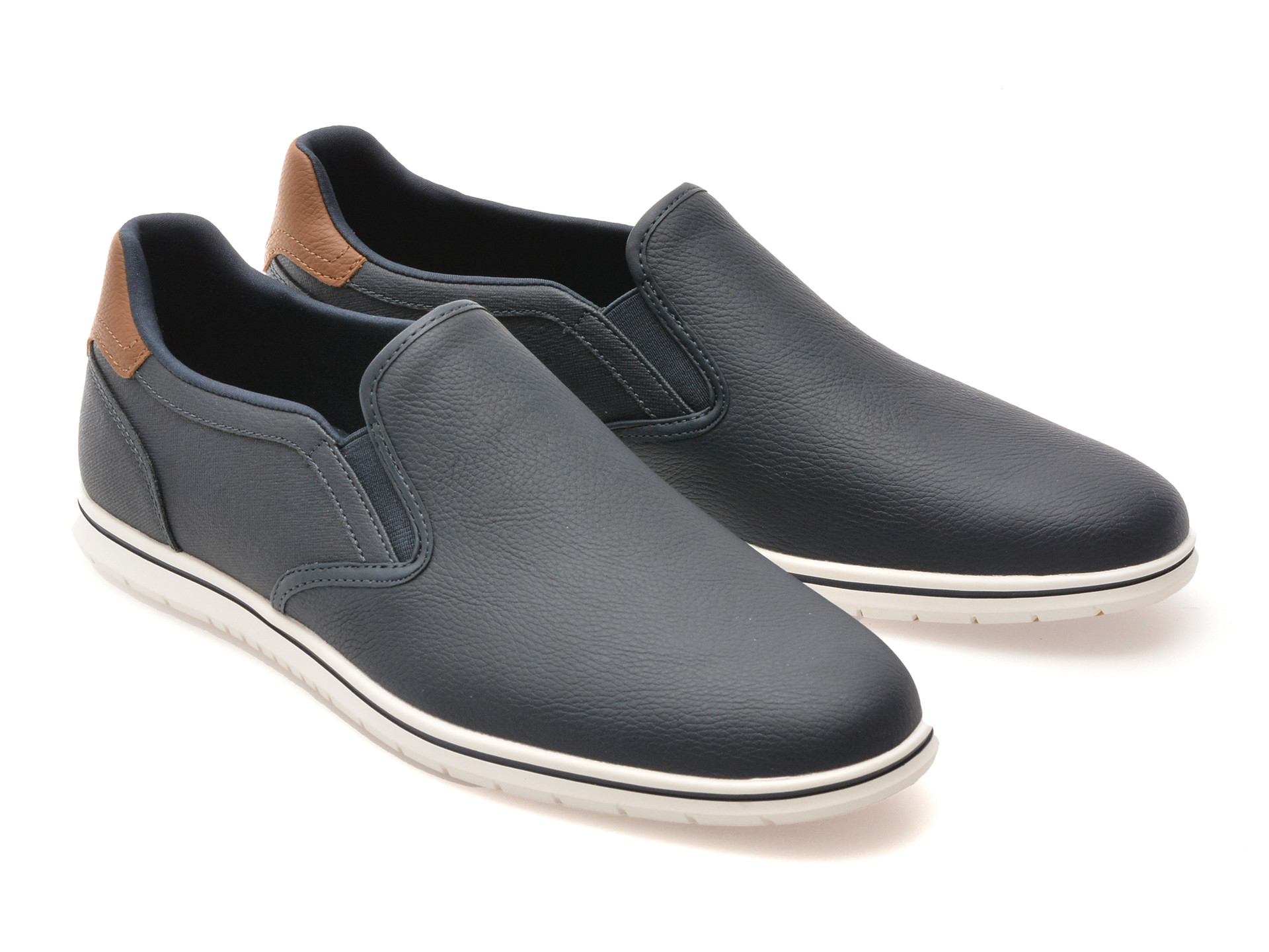 Pantofi ALDO bleumarin, HAWE 412, din piele ecologica