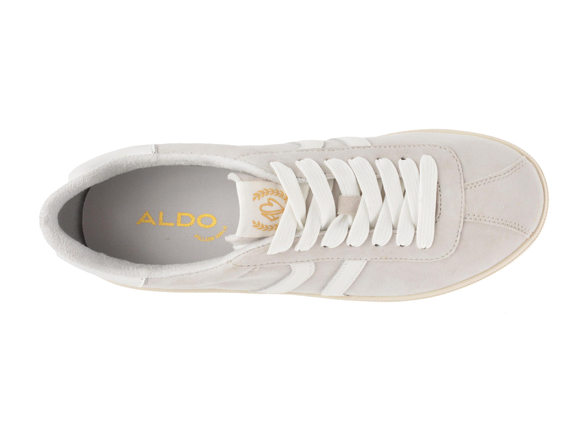 Pantofi sport ALDO gri, CHICSNEAKER 050, din piele intoarsa