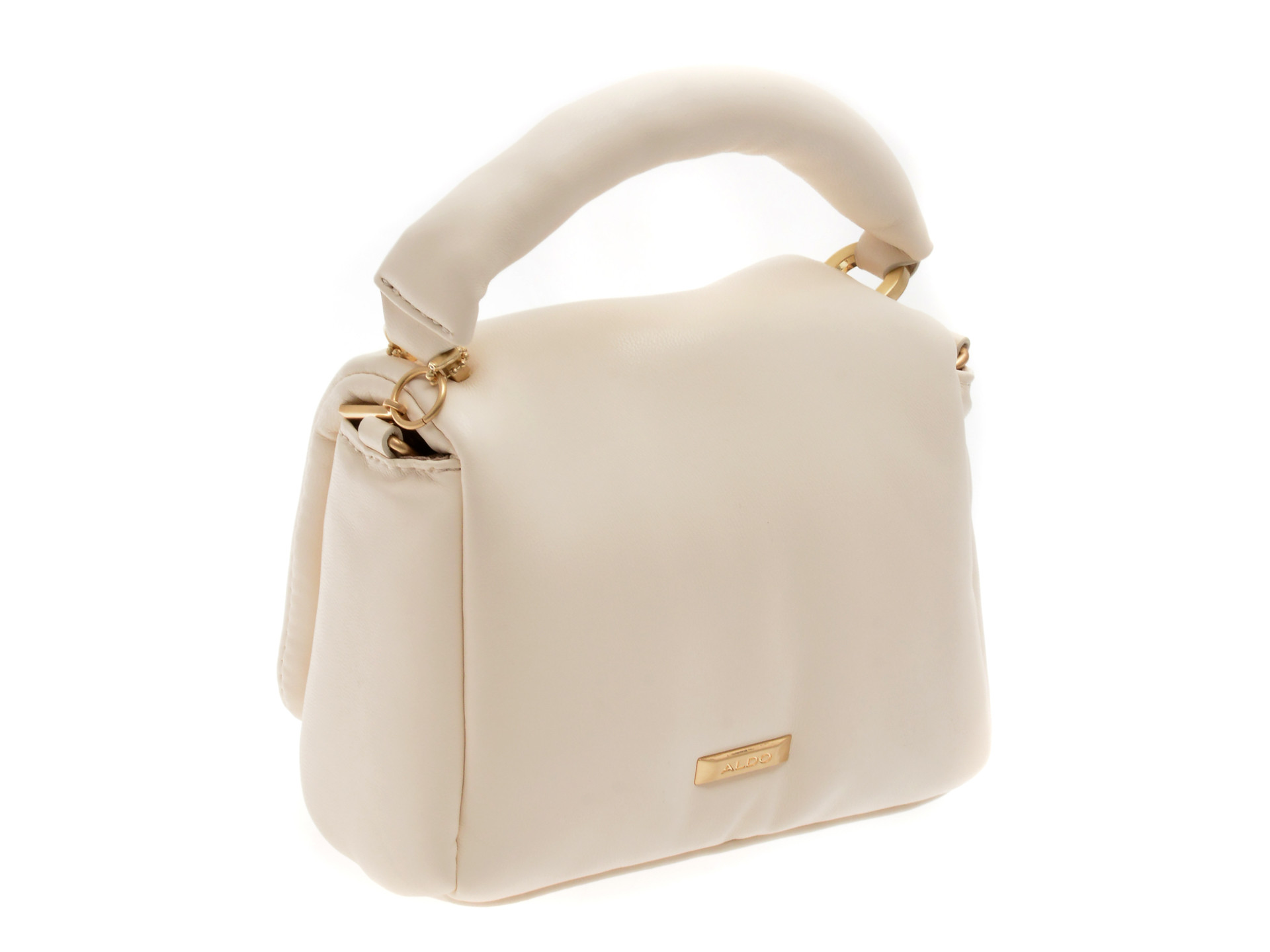 Geanta ALDO alba, TOPLUXE 168, din piele ecologica