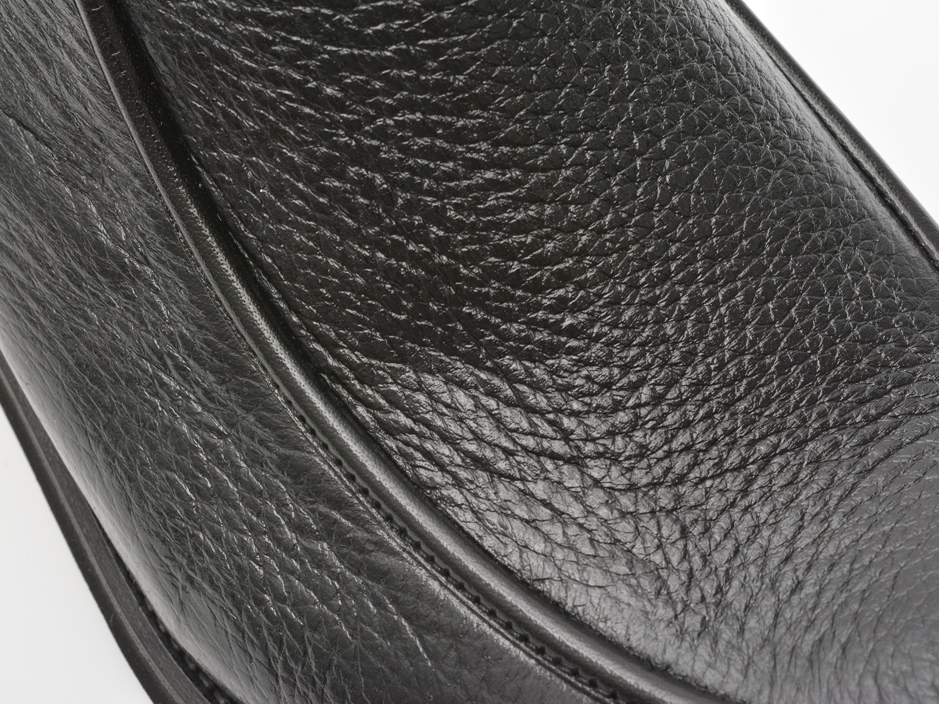 Ghete elegante LE COLONEL negre, 64137, din piele naturala