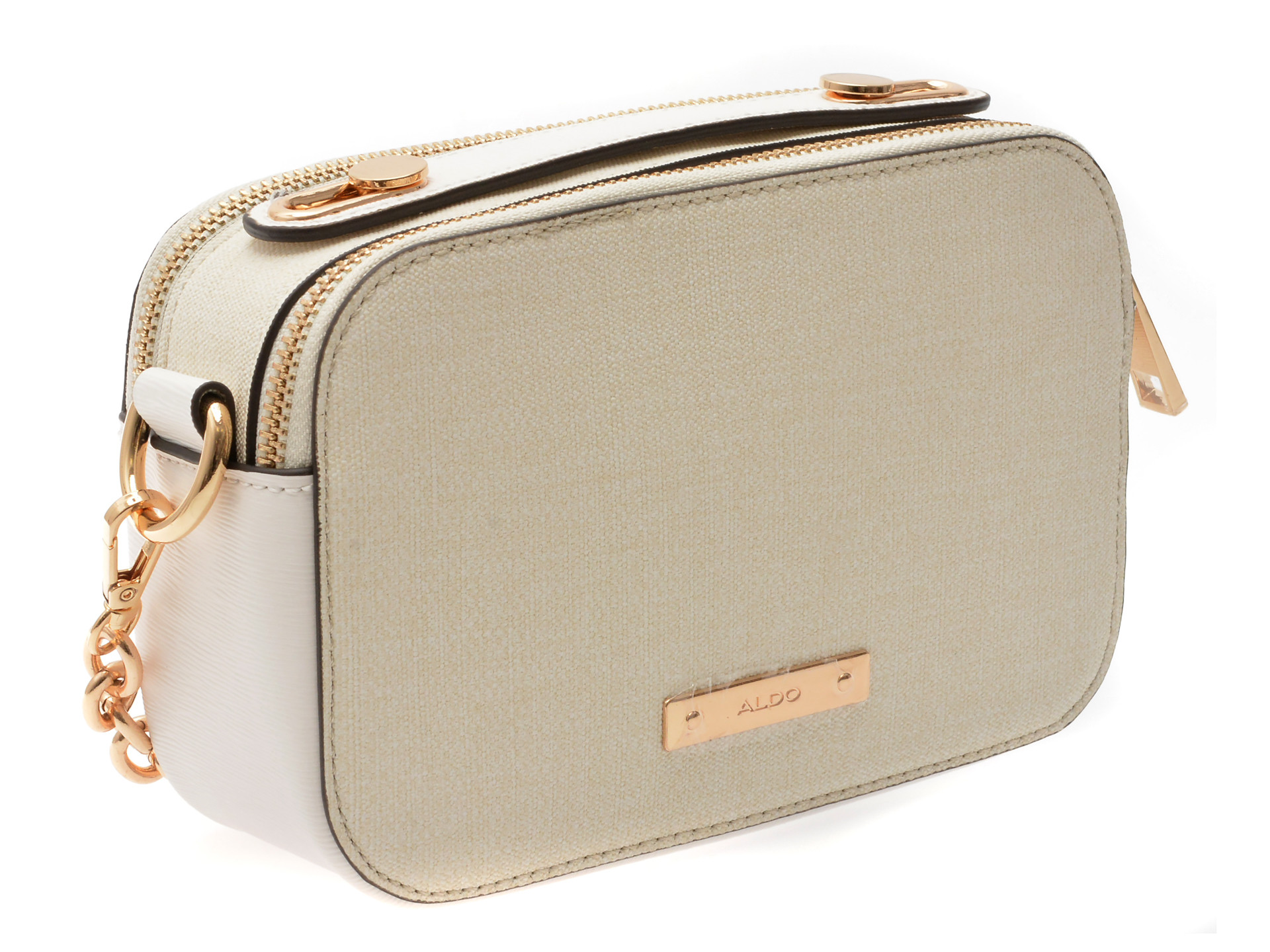 Geanta ALDO bej, FADY 112, din piele ecologica