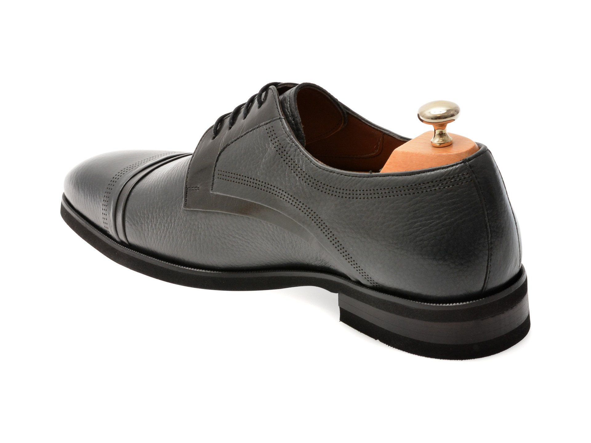 Pantofi eleganti LE COLONEL gri, 48470, din piele naturala