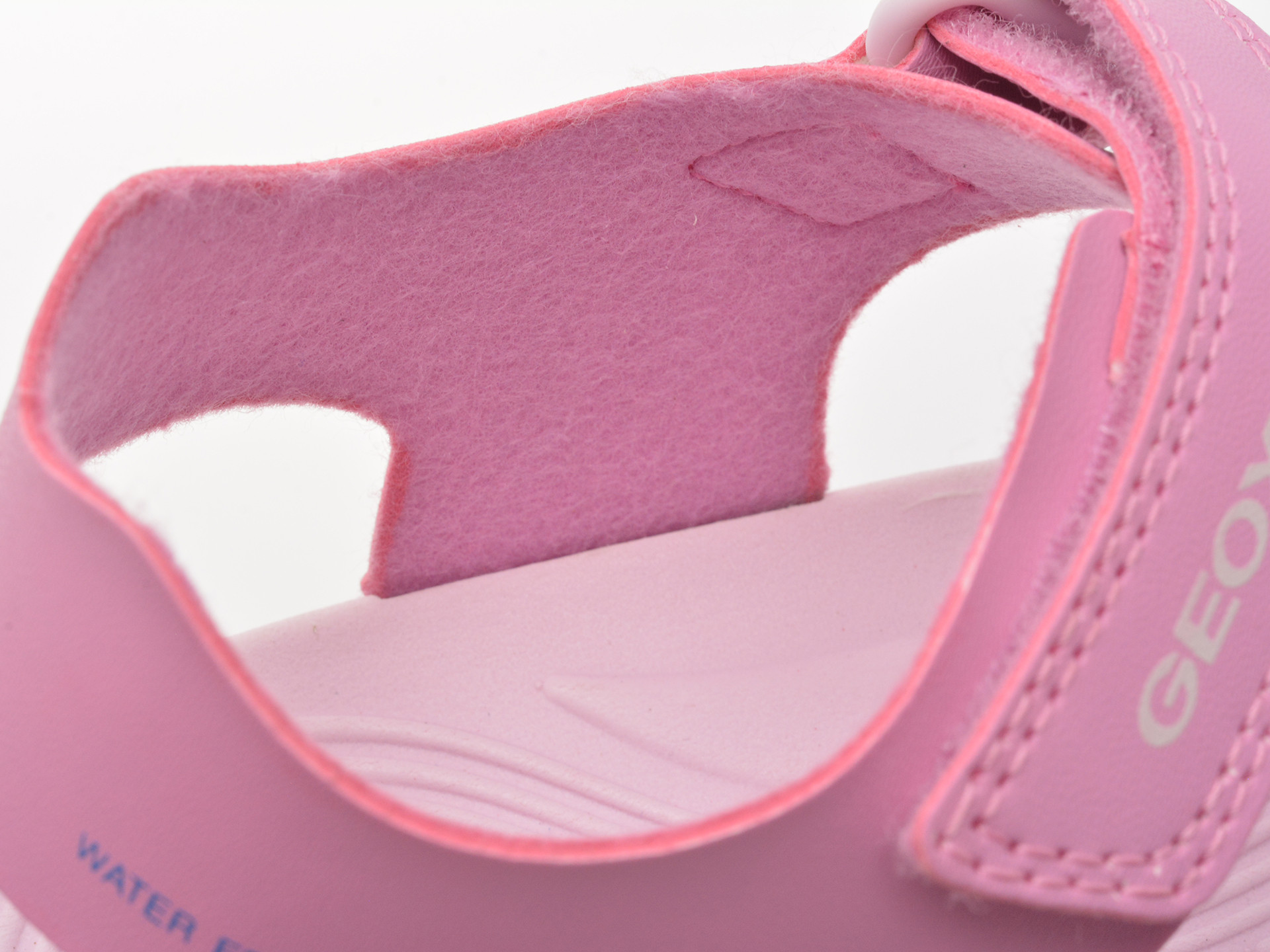 Sandale GEOX roz, J35HQA, din piele ecologica