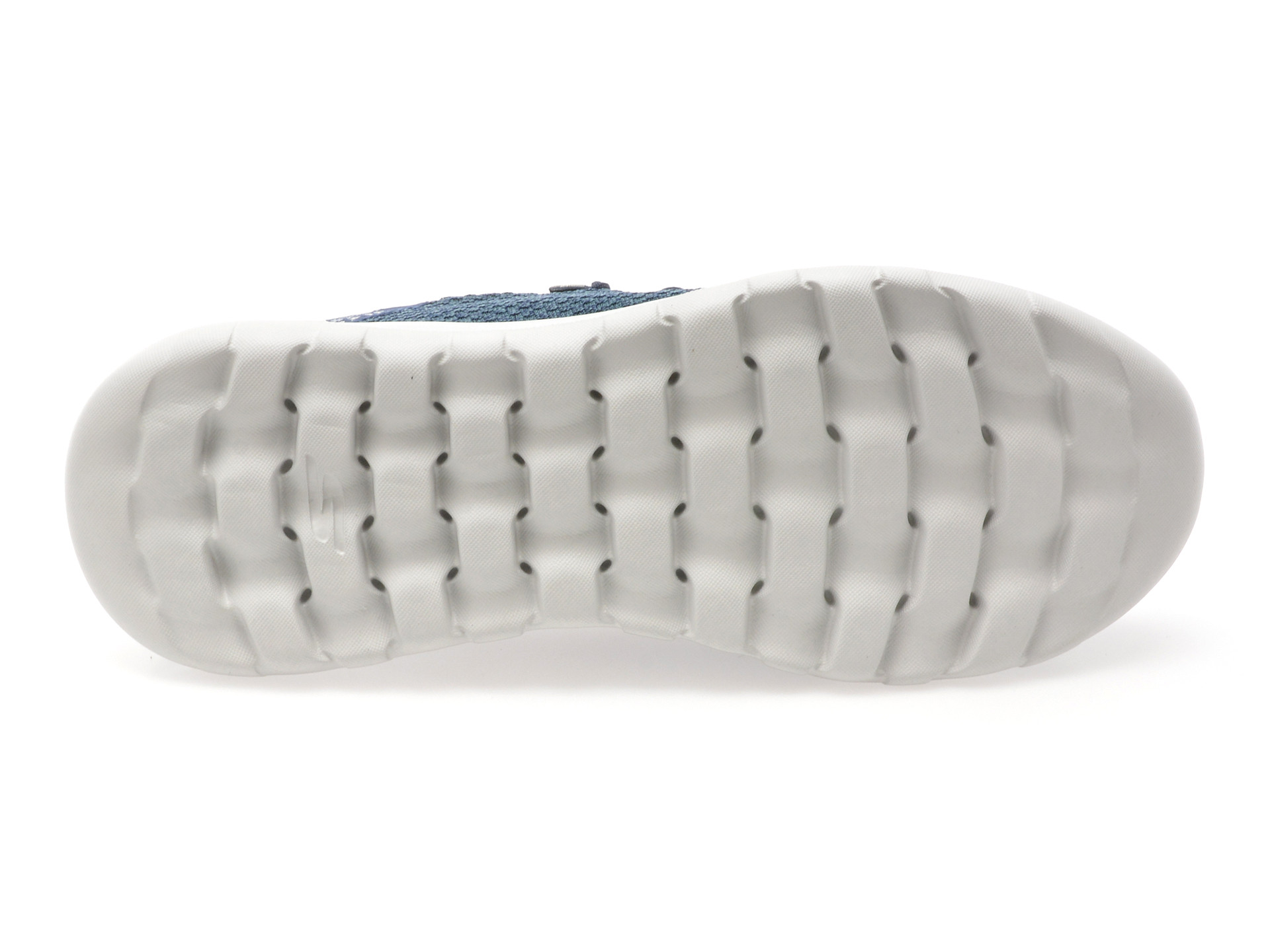 Mocasini SKECHERS bleumarin, GO WALK MAX, din material textil