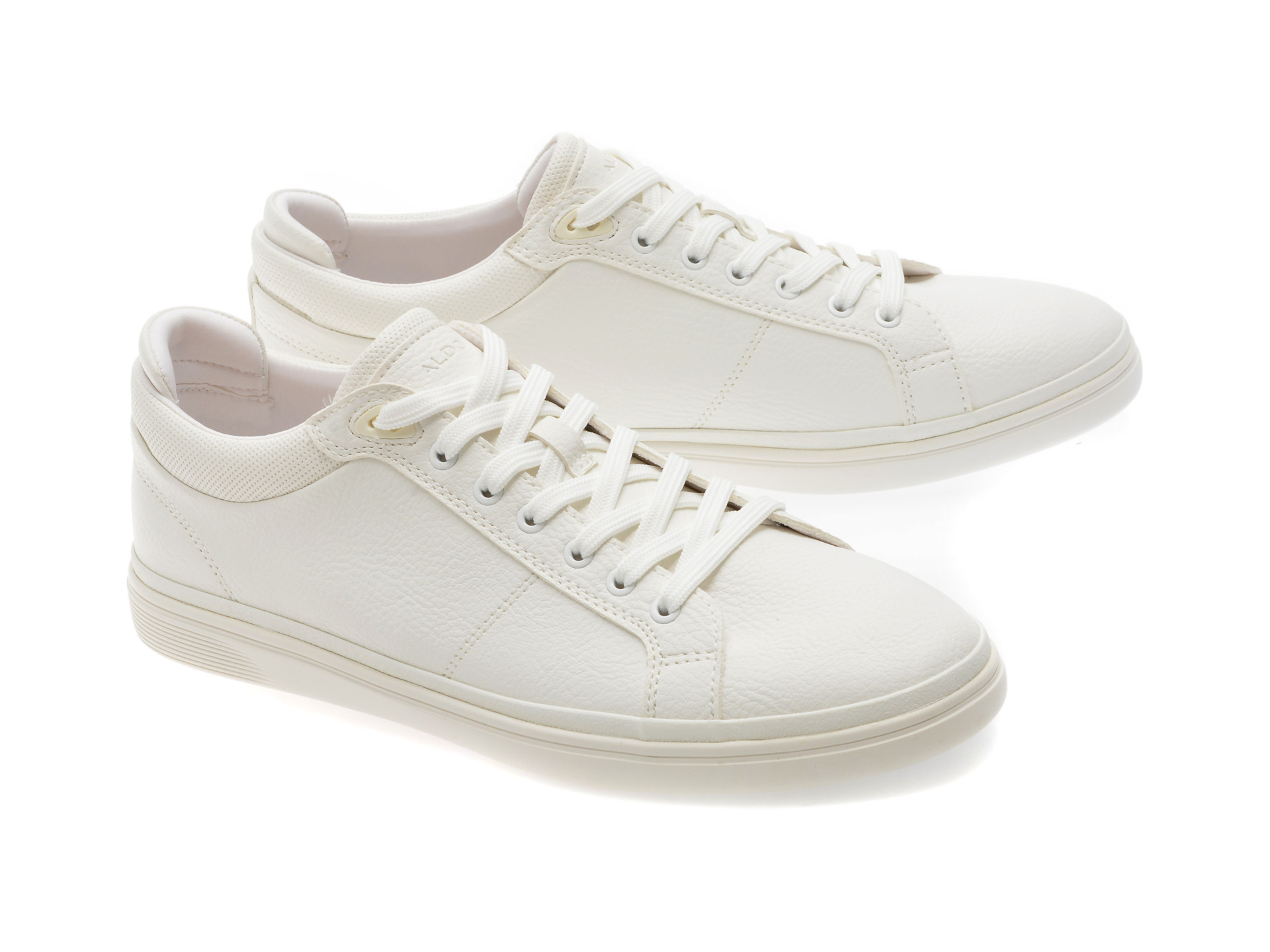 Pantofi sport ALDO albi, FINESPEC 110, din piele ecologica