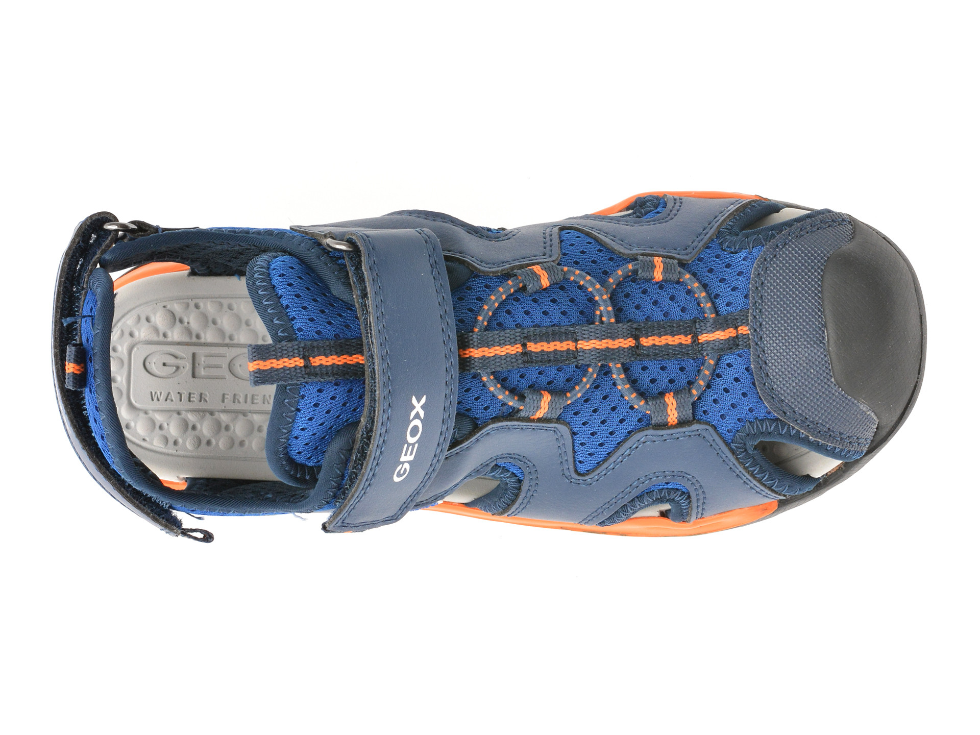 Sandale GEOX albastre, J450RC, din material textil