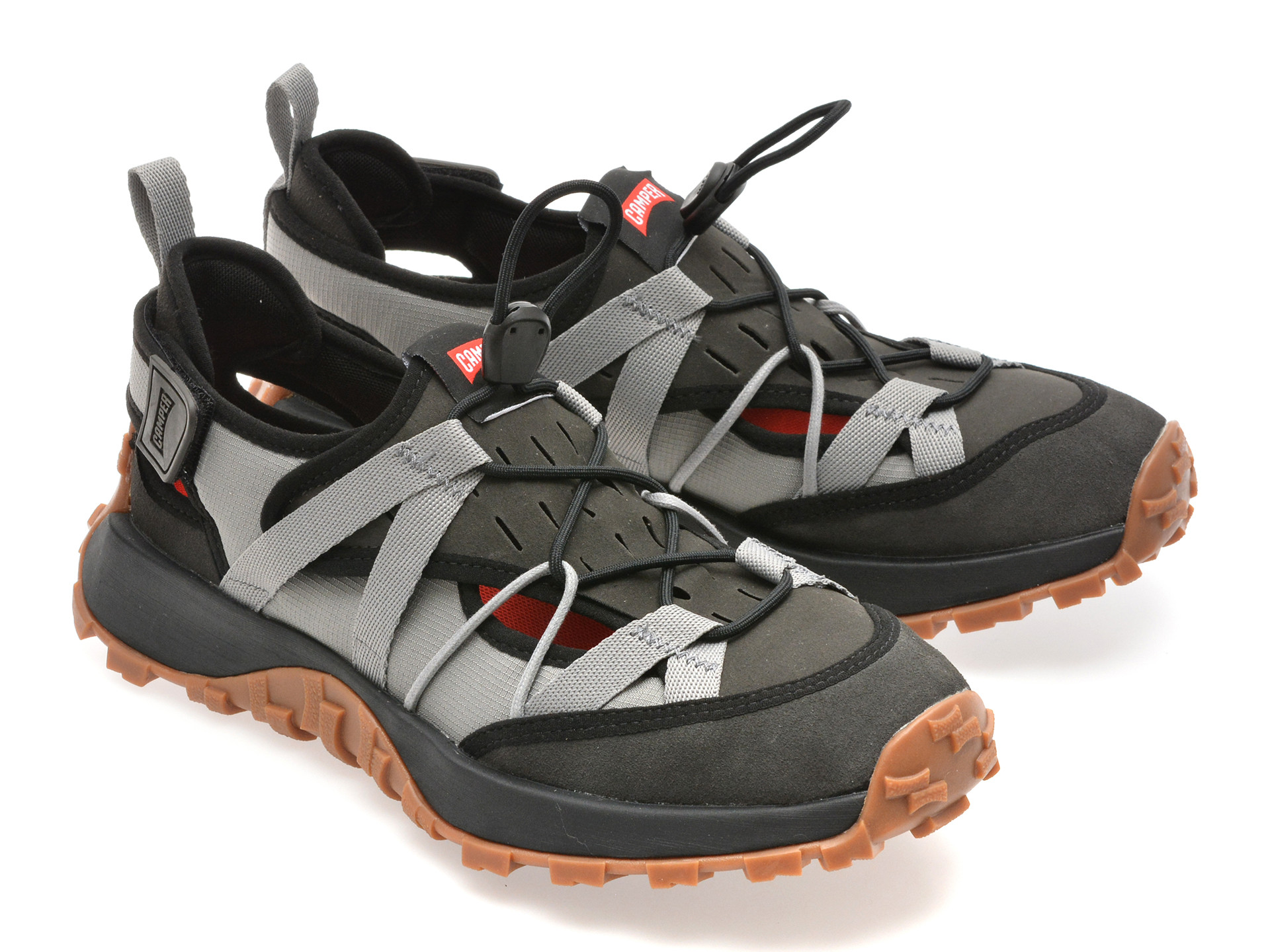 Pantofi sport CAMPER gri, DRIFT TRAIL, din material textil