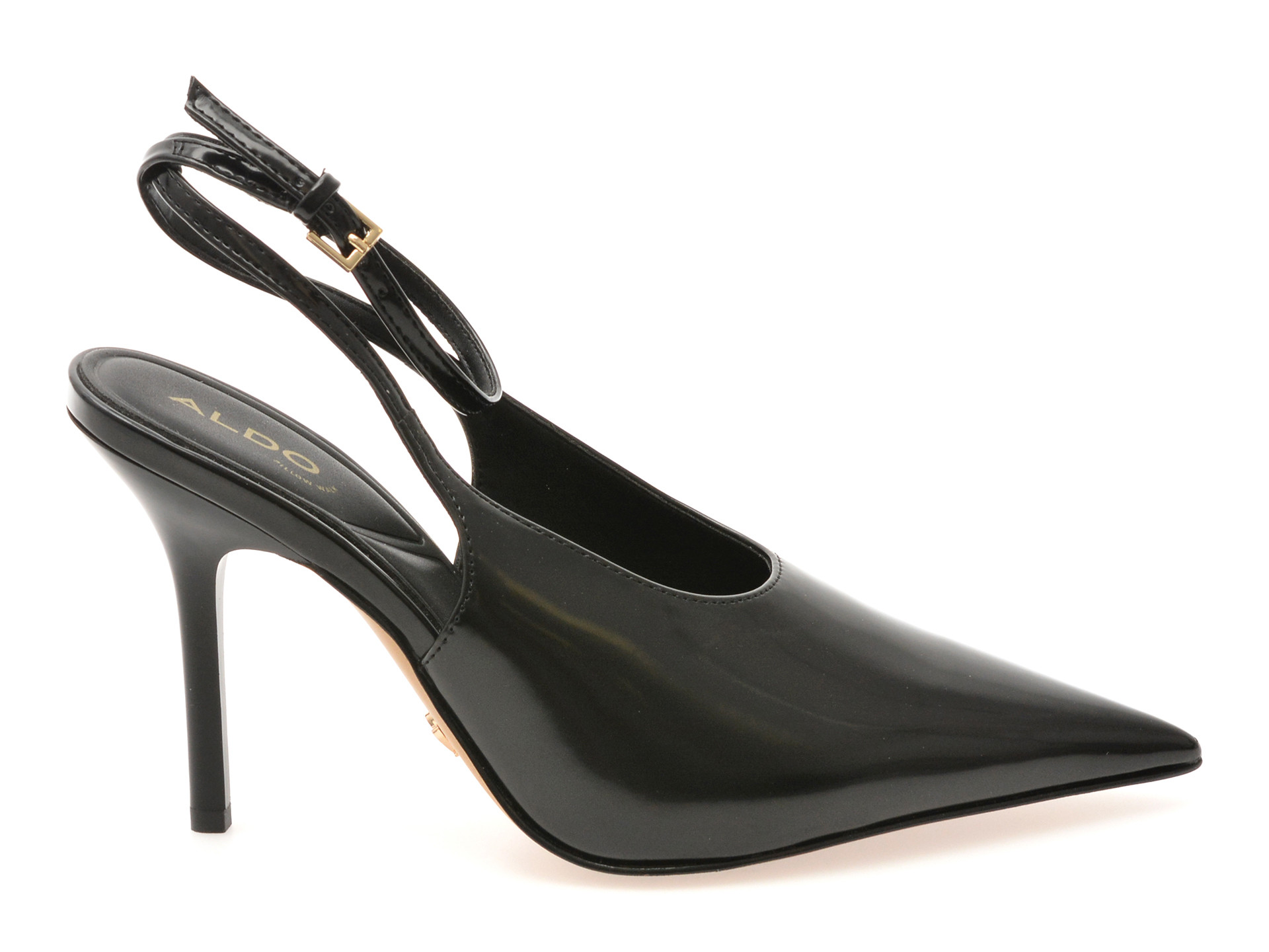 Pantofi eleganti ALDO negri, LISANDRE 001, din piele ecologica