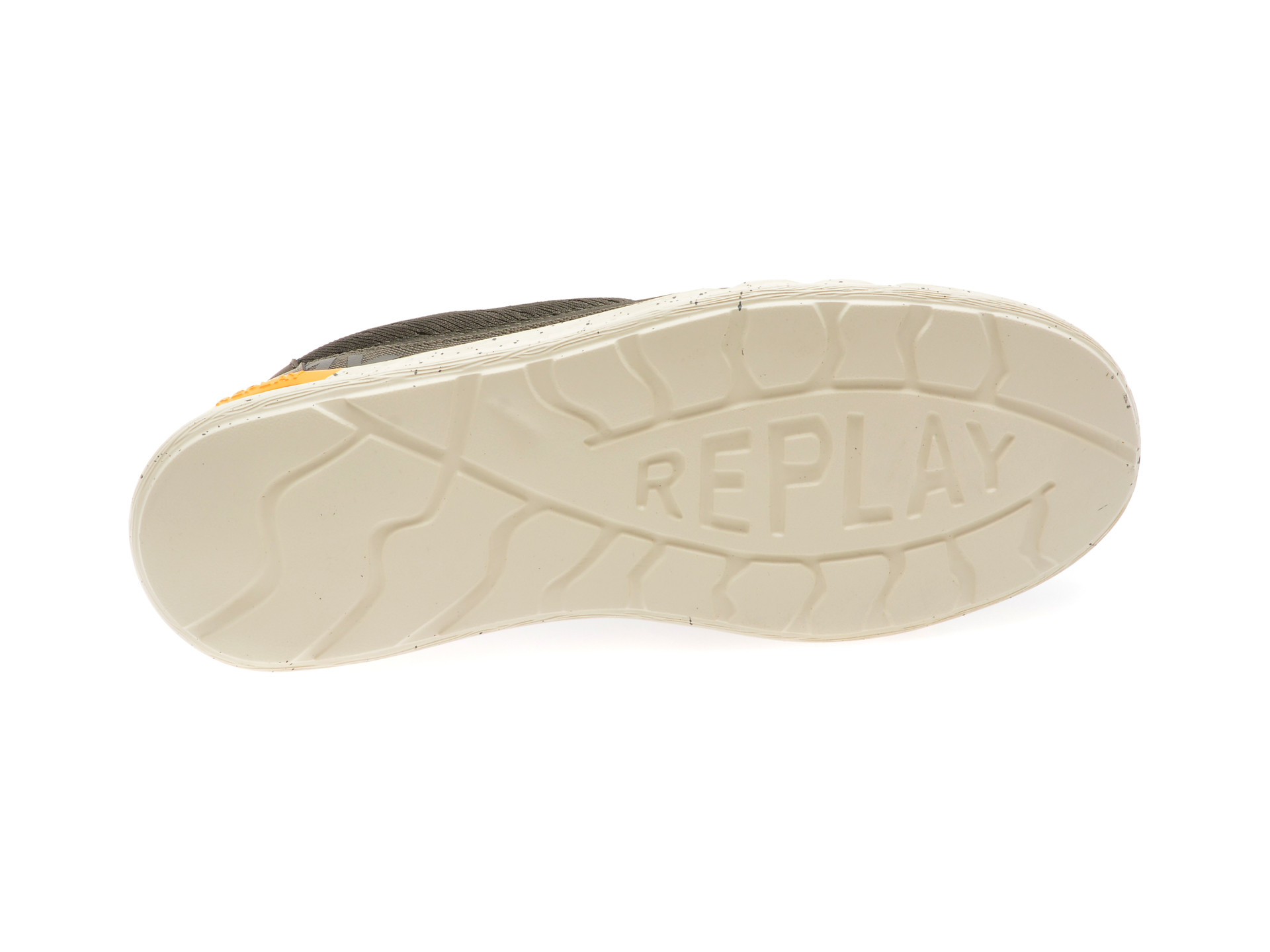 Mocasini REPLAY kaki, MM1110T, din material textil
