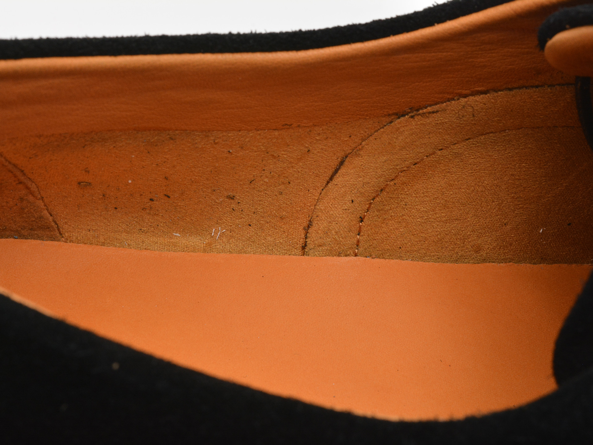 Pantofi EPICA negri, B463, din piele intoarsa