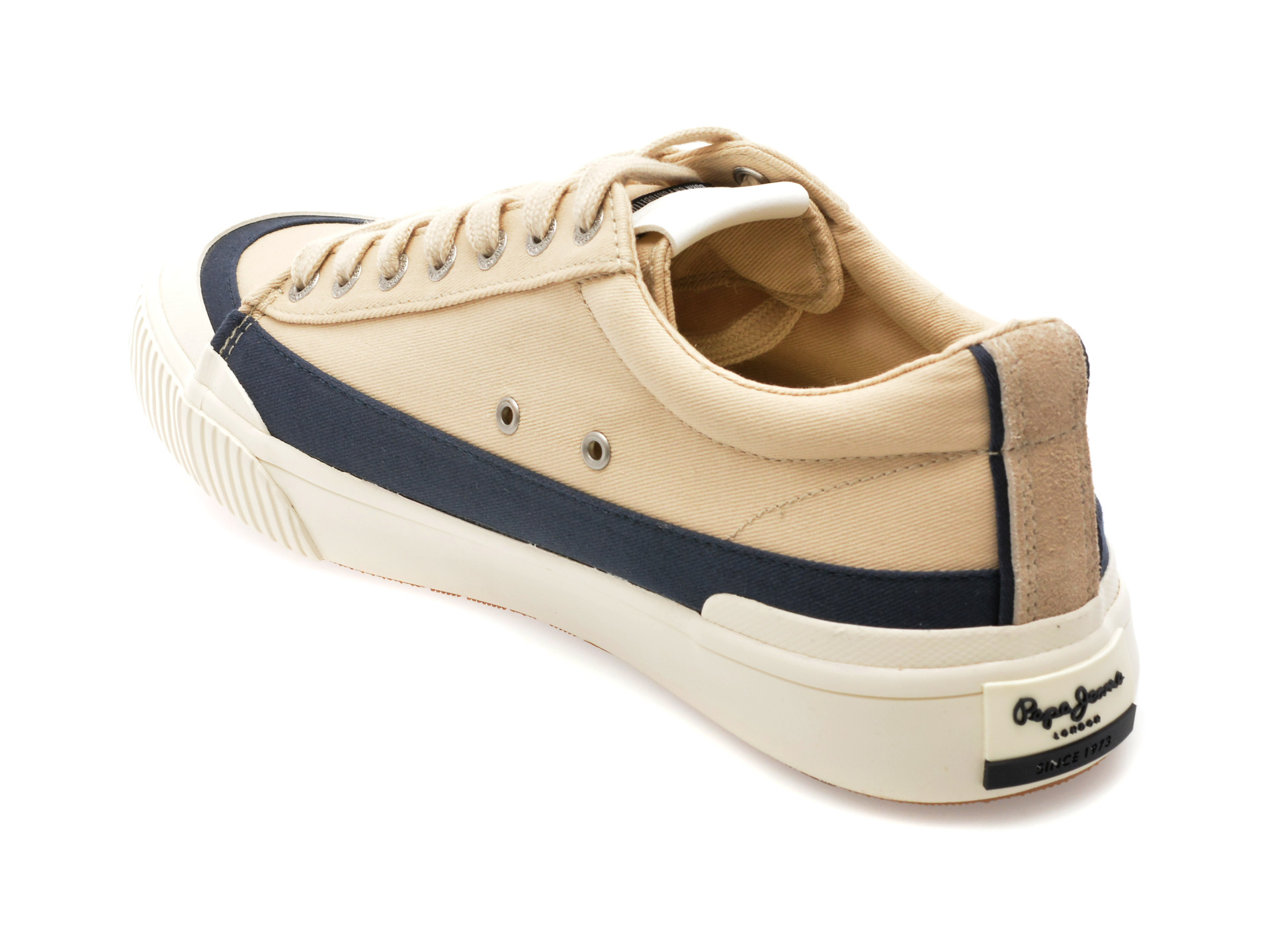 Pantofi sport PEPE JEANS bej, BEN WASH, din material textil