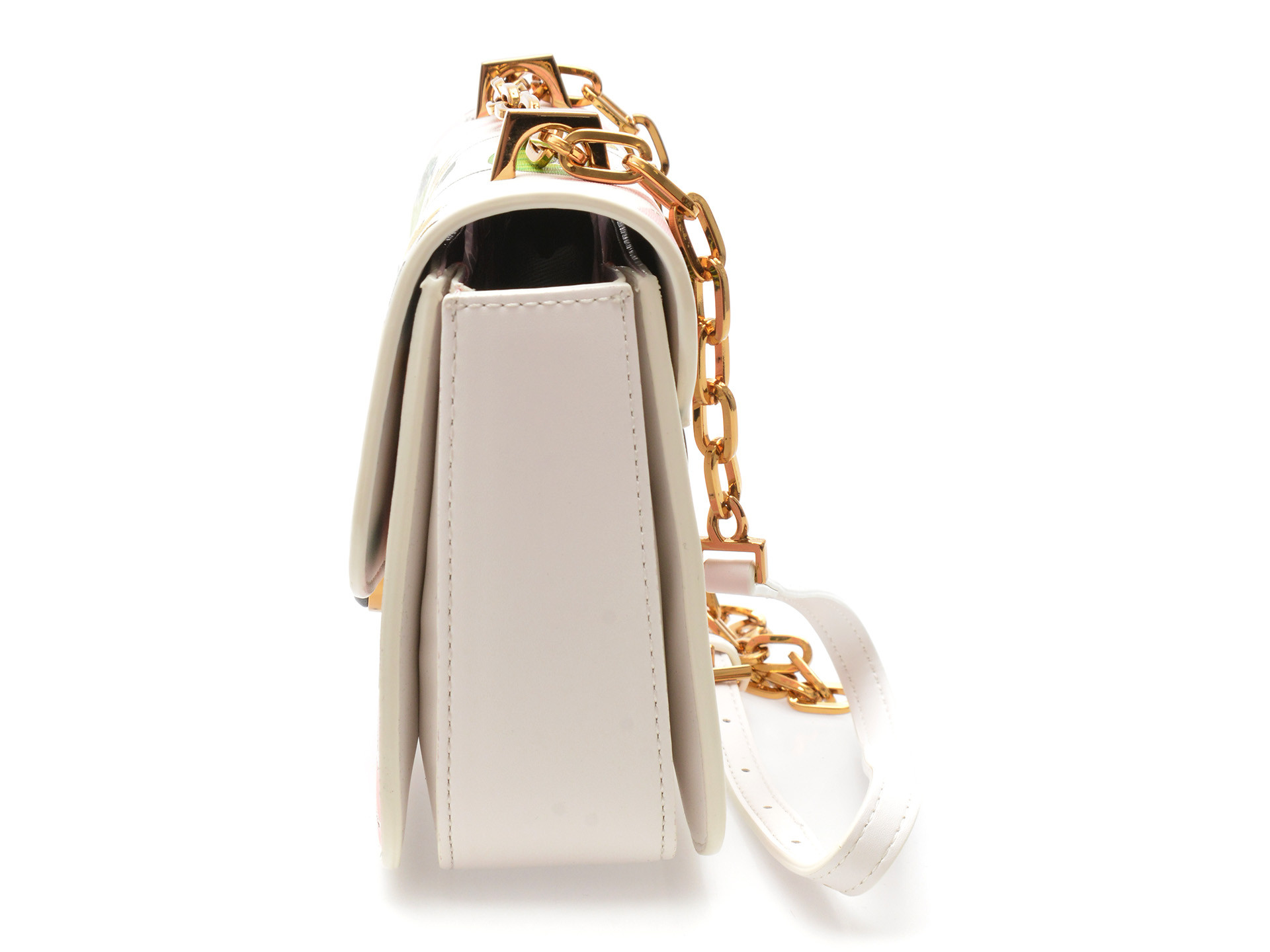 Geanta EPICA alba, 632, din piele ecologica