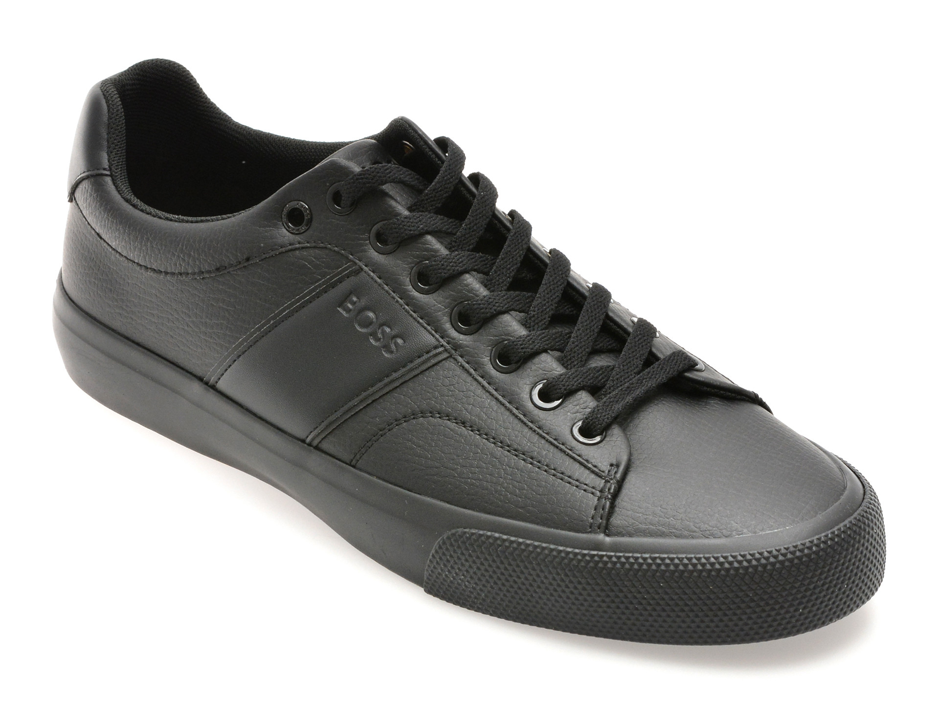 Pantofi sport BOSS negri, 2833, din piele ecologica