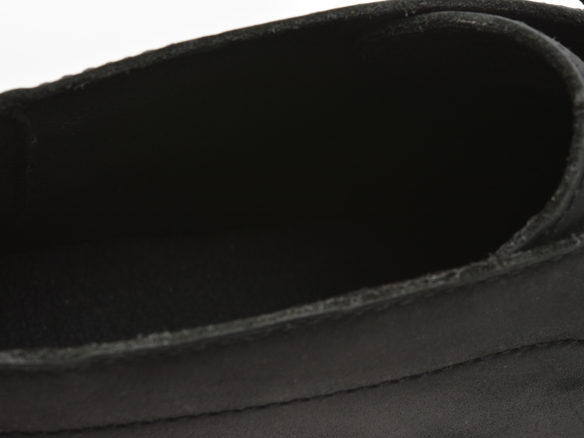 Ghete GEOX negre, U56FRA, din piele naturala