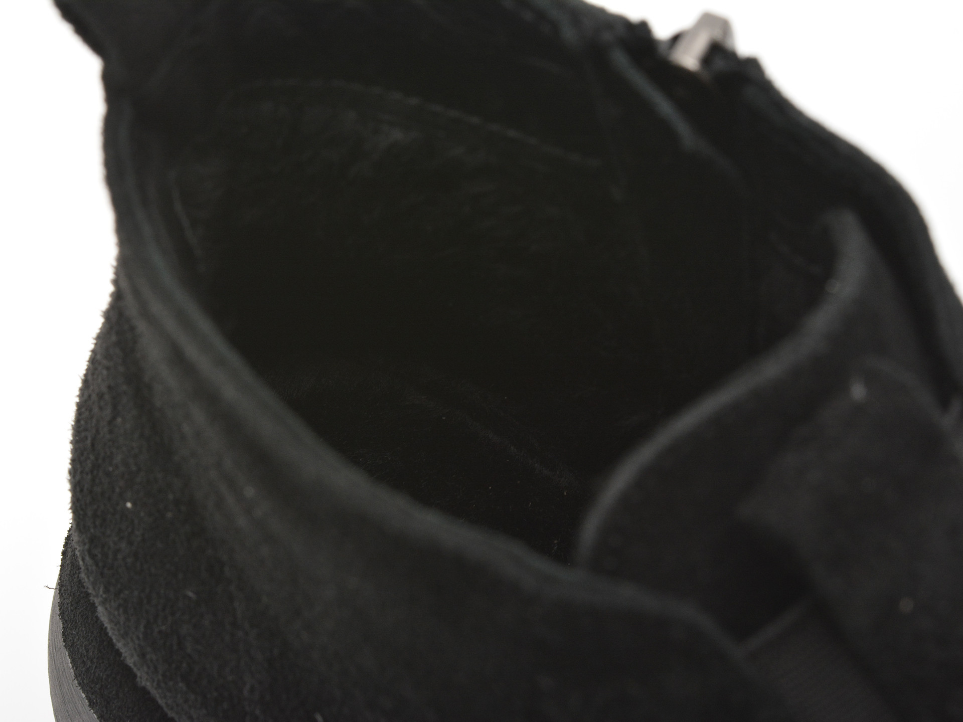 Ghete IMAGE negre, 157525, din piele intoarsa