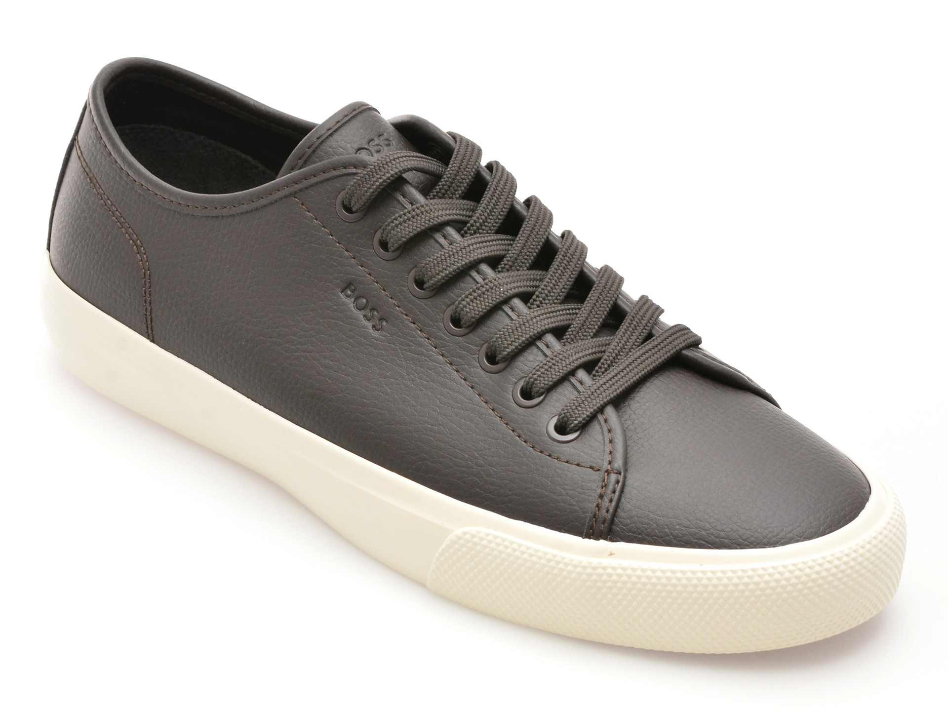 Pantofi sport BOSS maro, 7549, din piele ecologica