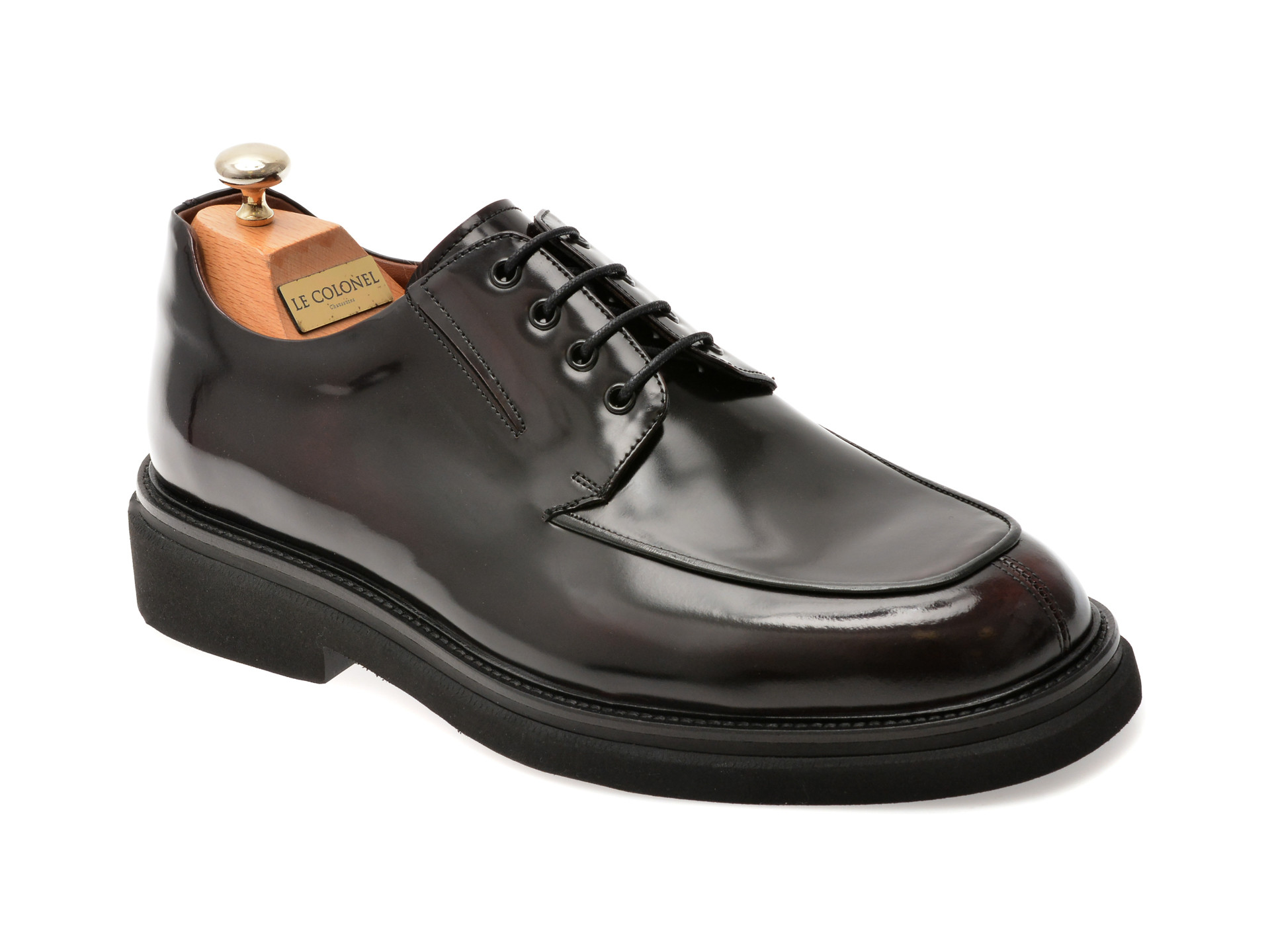 Pantofi eleganti LE COLONEL visinii, 74604, din piele naturala