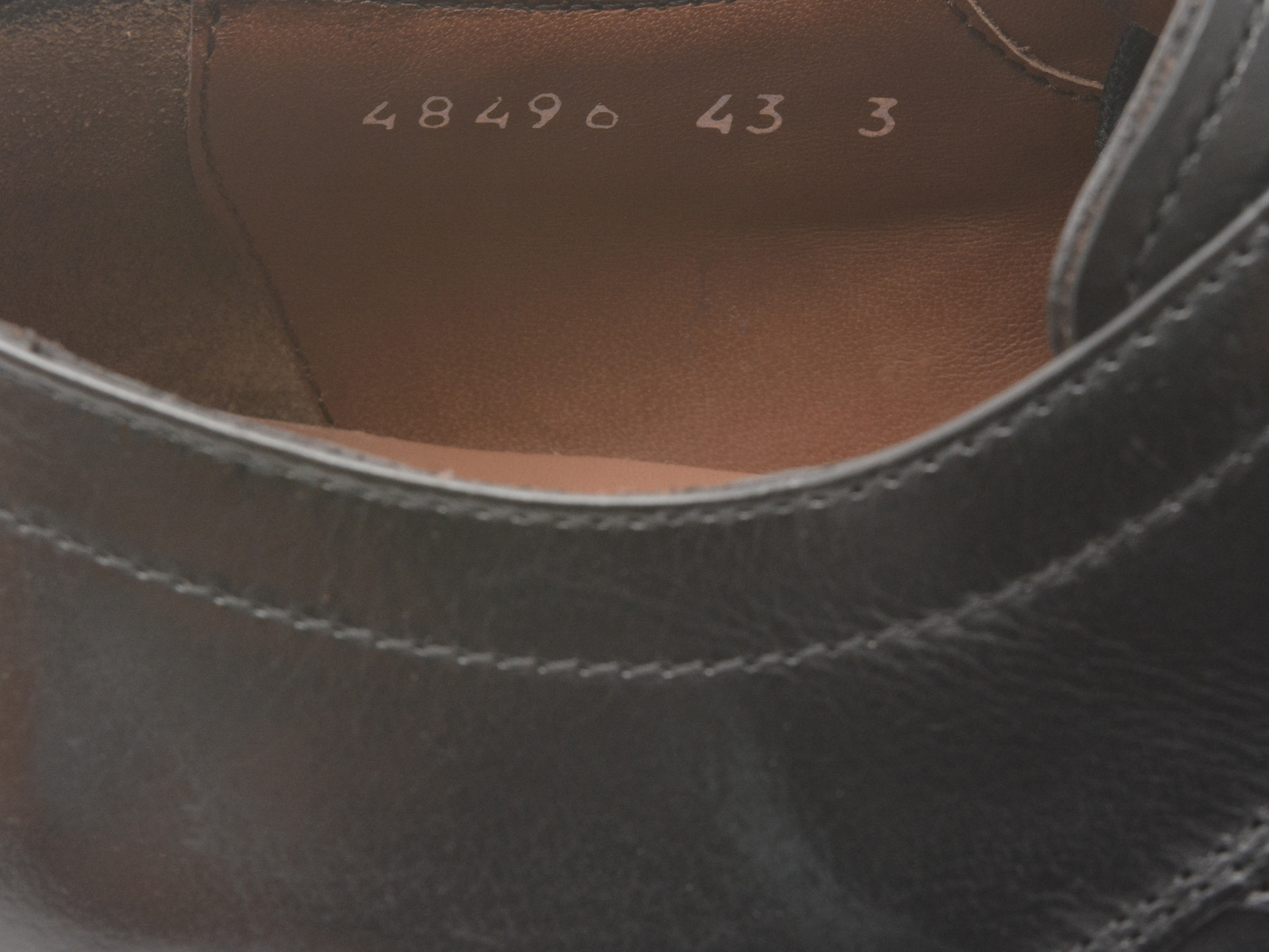 Pantofi eleganti LE COLONEL negri, 48496, din piele naturala