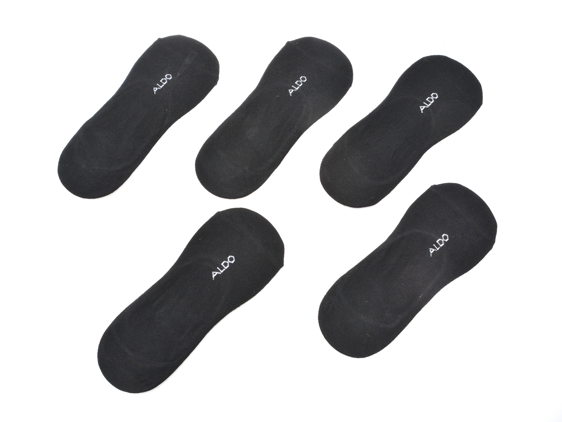 Sosete ALDO negre, DUFLOS 001, din material textil