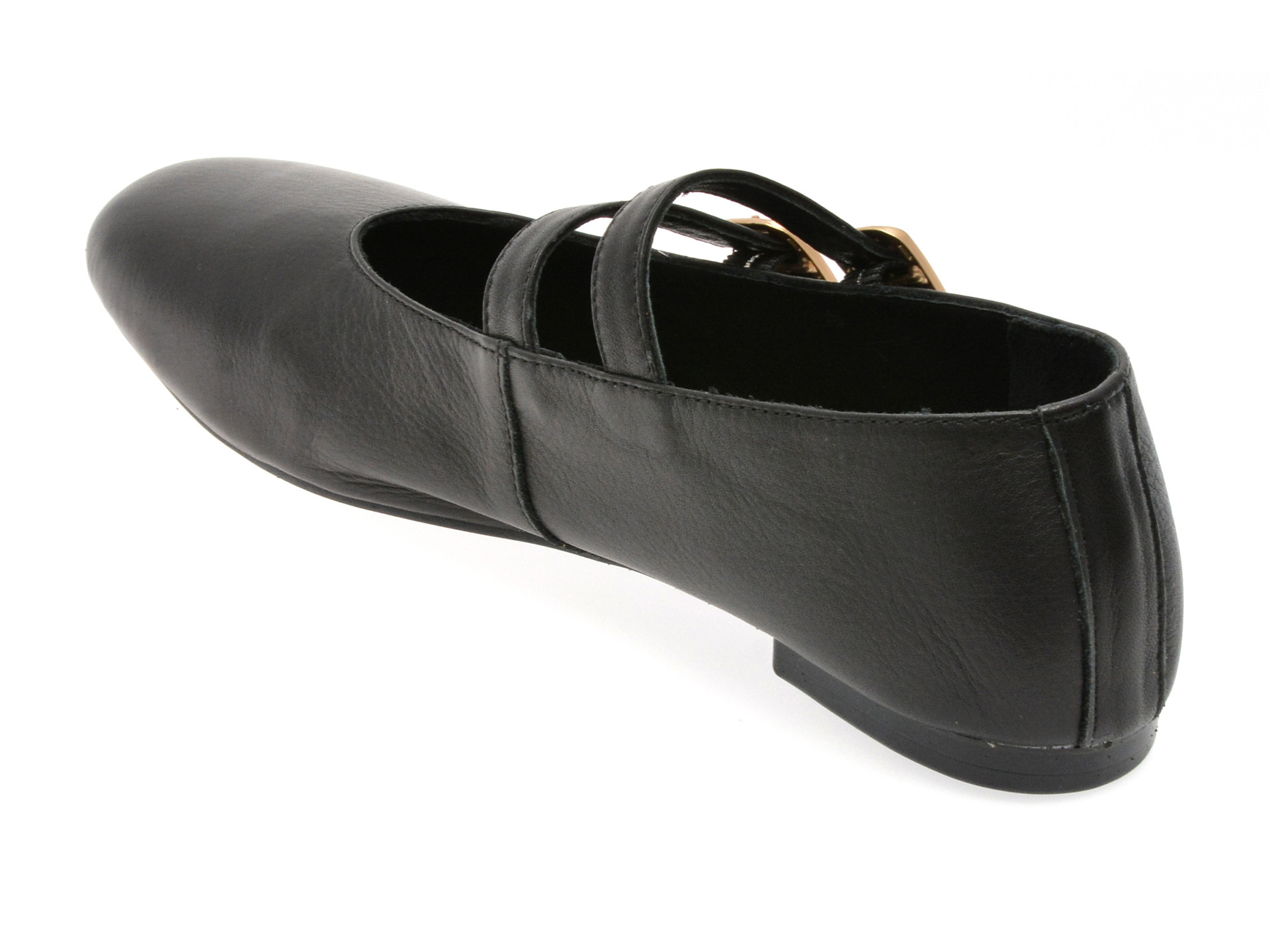 Balerini EPICA negri, 4083, din piele naturala