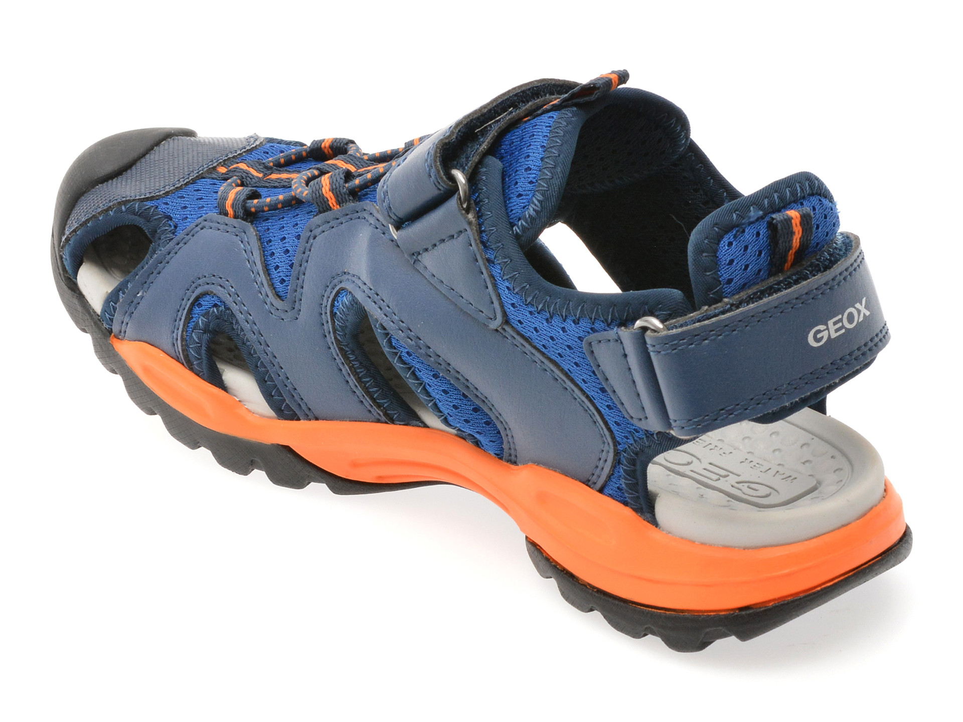 Sandale GEOX albastre, J450RC, din material textil