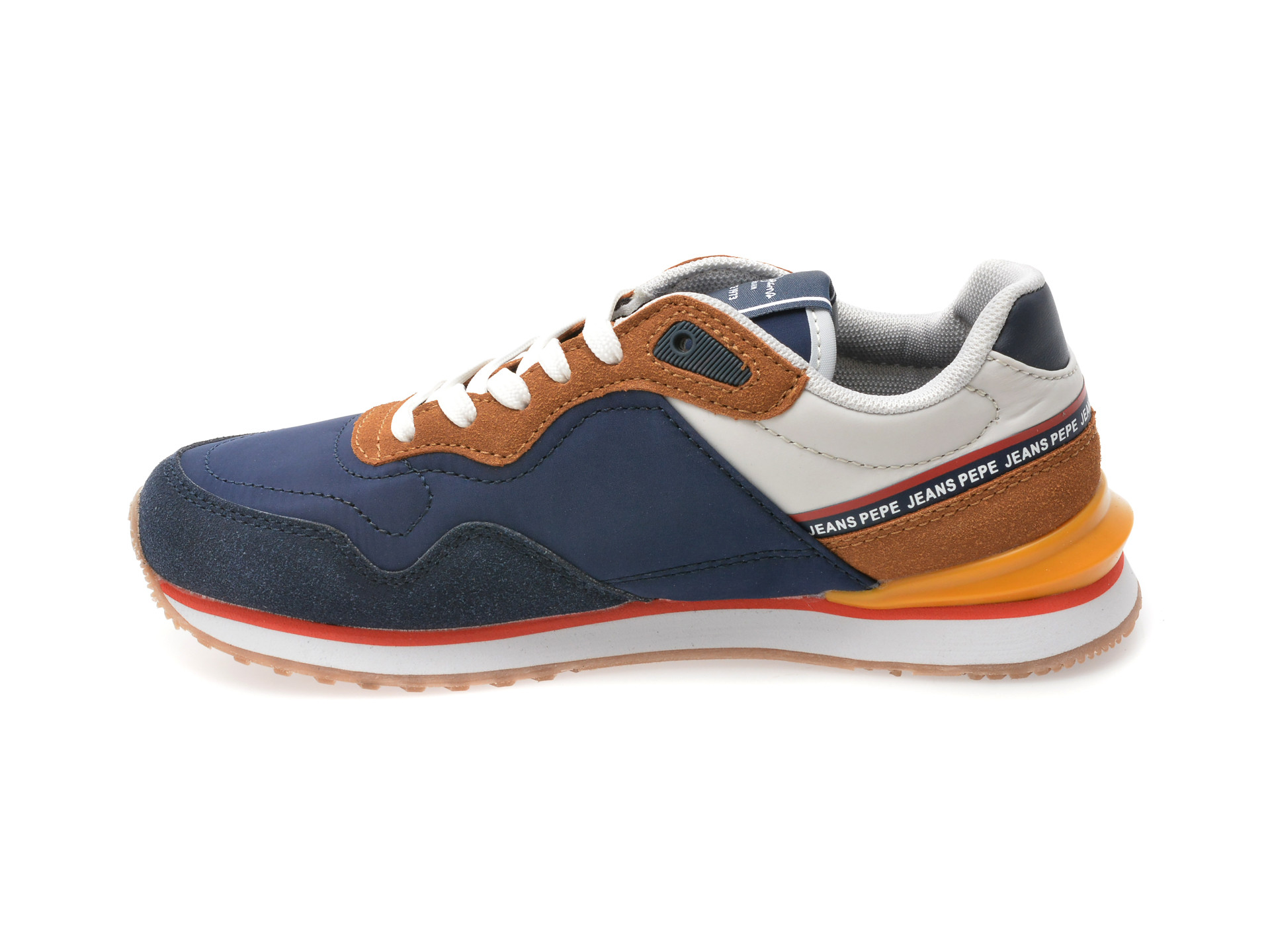 Pantofi sport PEPE JEANS bleumarin, LONDON JUMP, din material textil