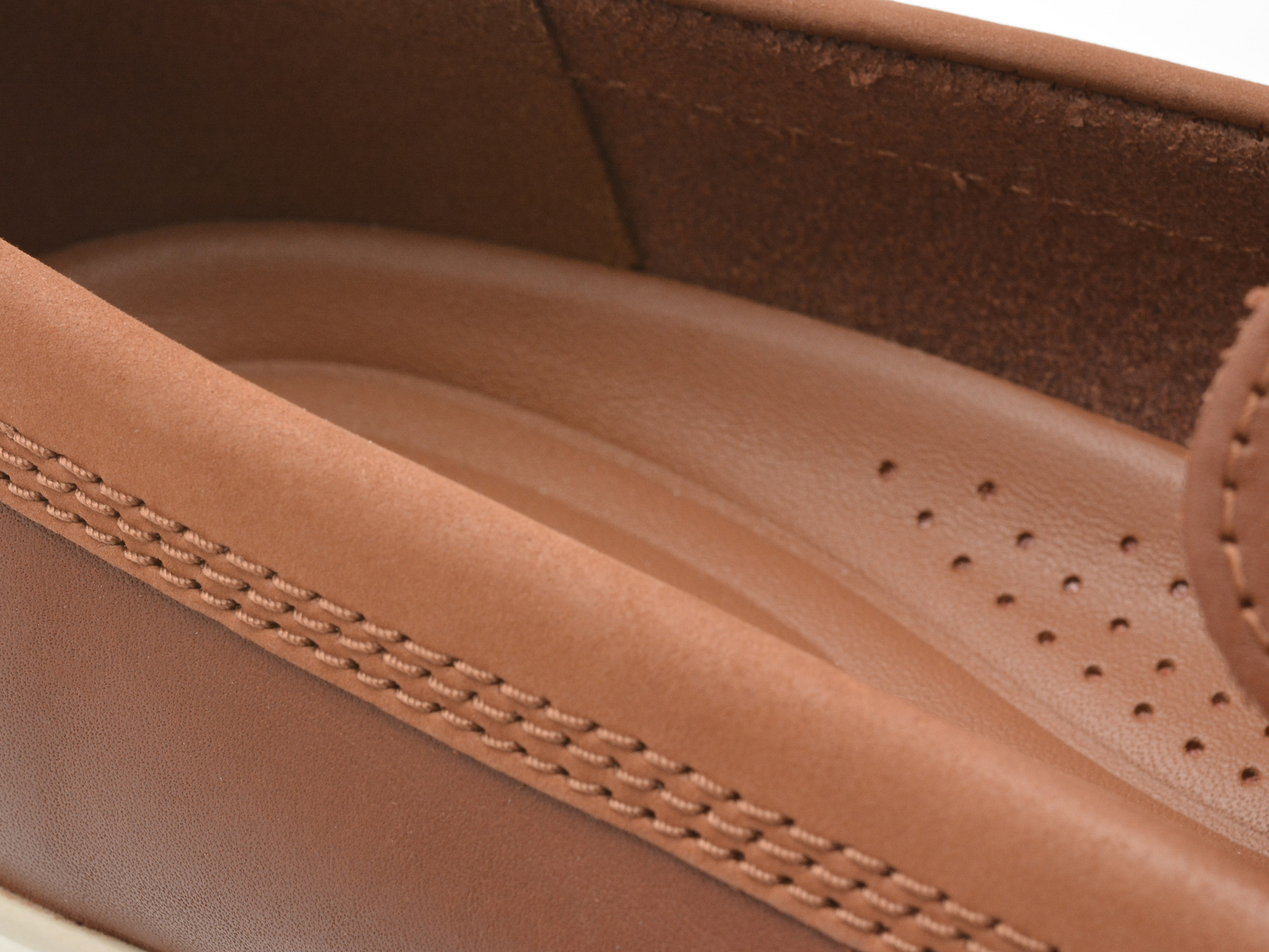 Mocasini CLARKS maro, BRATTON LOAFER, din piele naturala