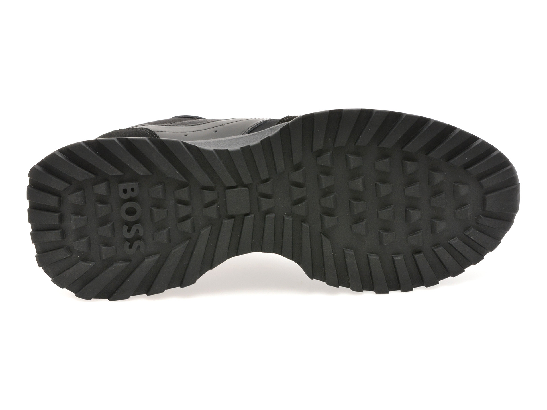 Pantofi sport BOSS negri, 6496, din material textil