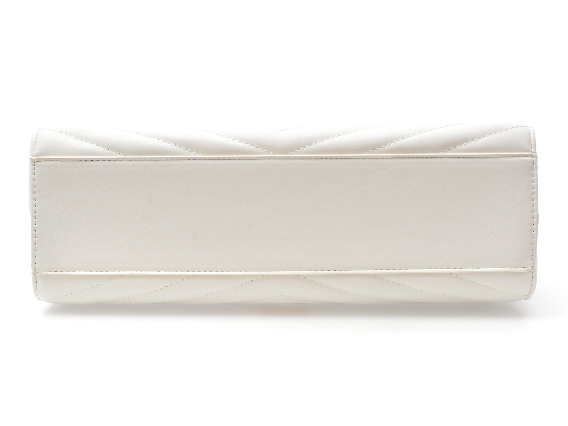 Geanta ALDO alba, CALABEREL 100, din piele ecologica