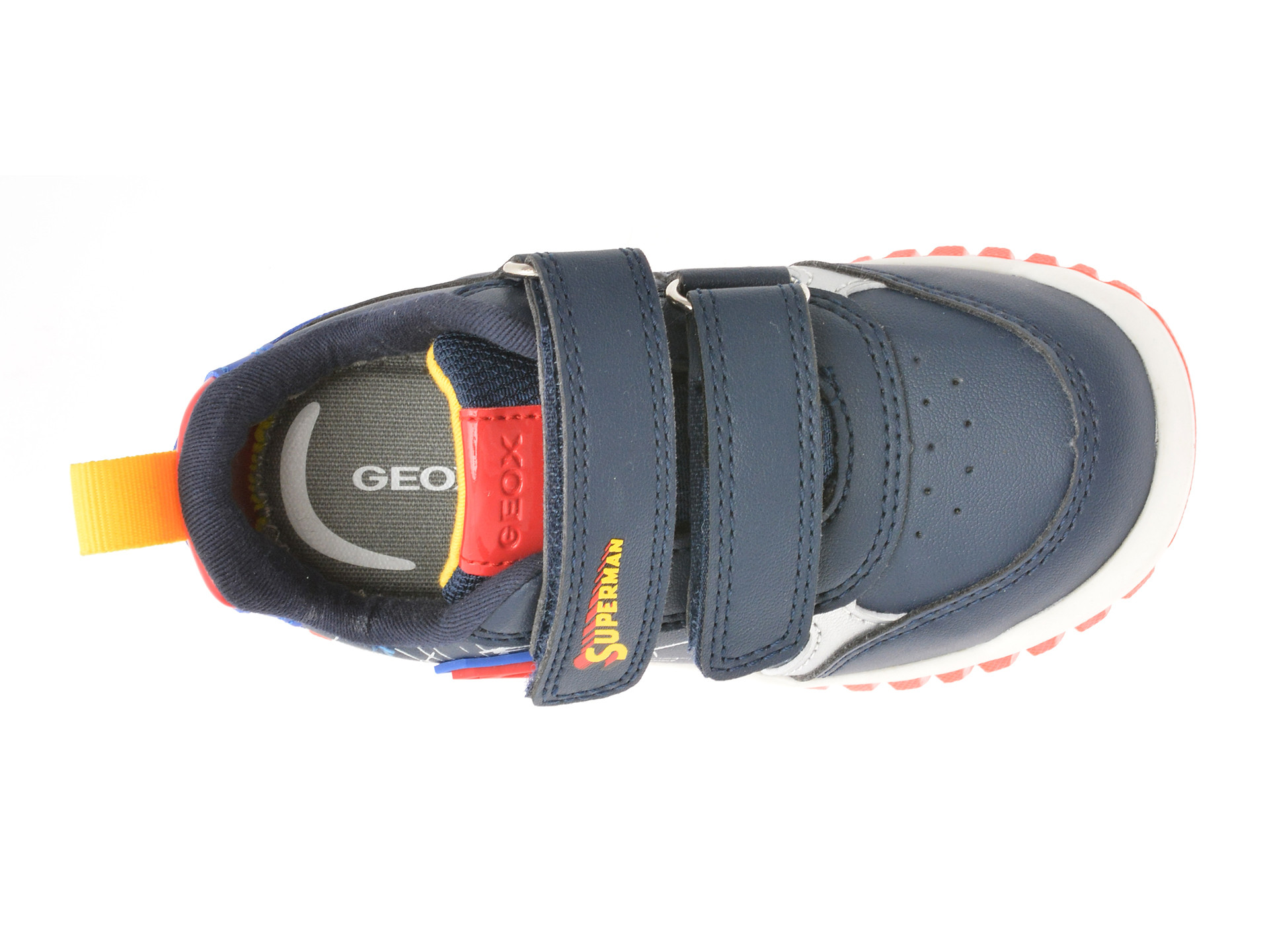 Pantofi sport GEOX bleumarin, B565ZB, din piele ecologica